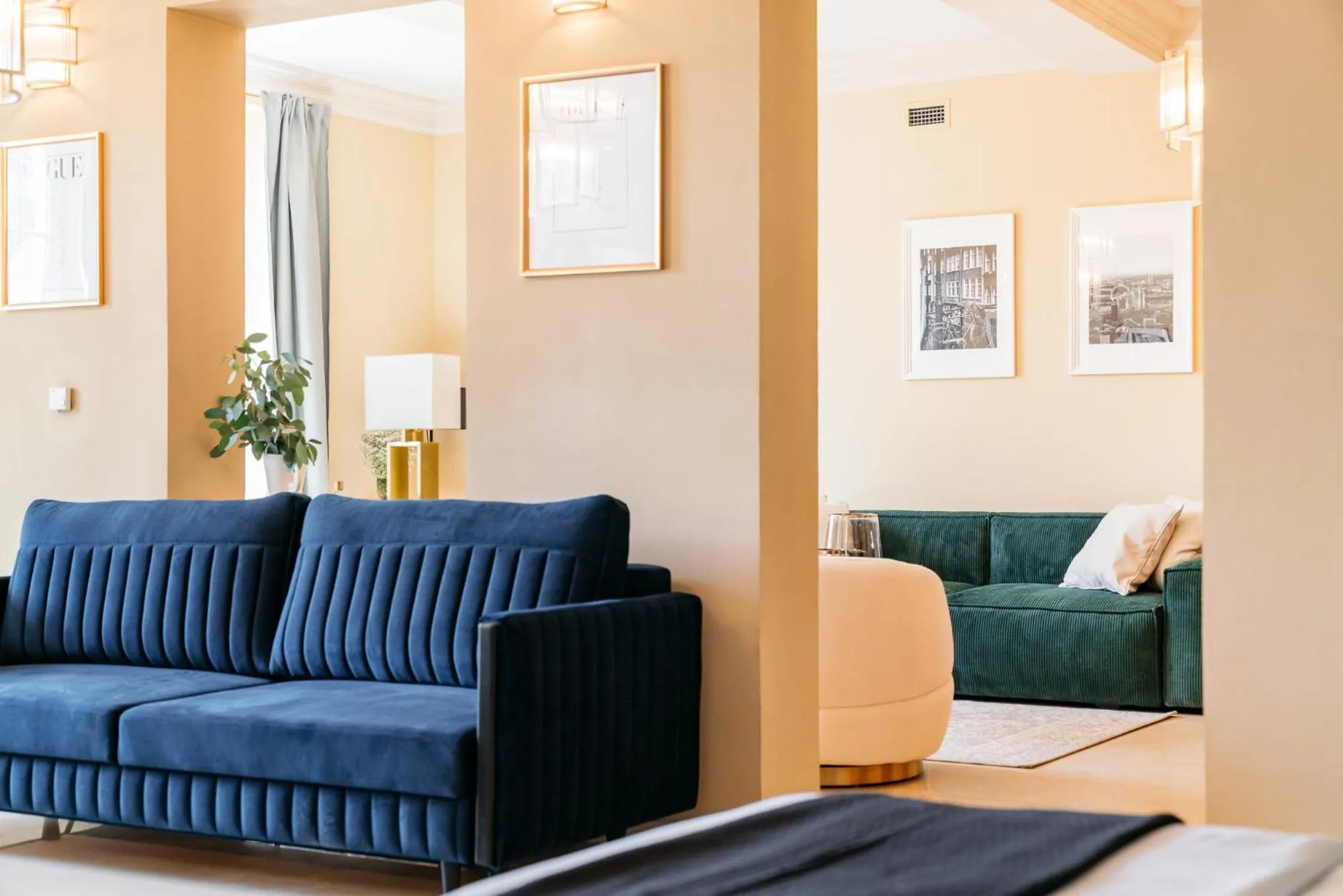 Seating area in Bogoria Residence - LoftAffair Collection