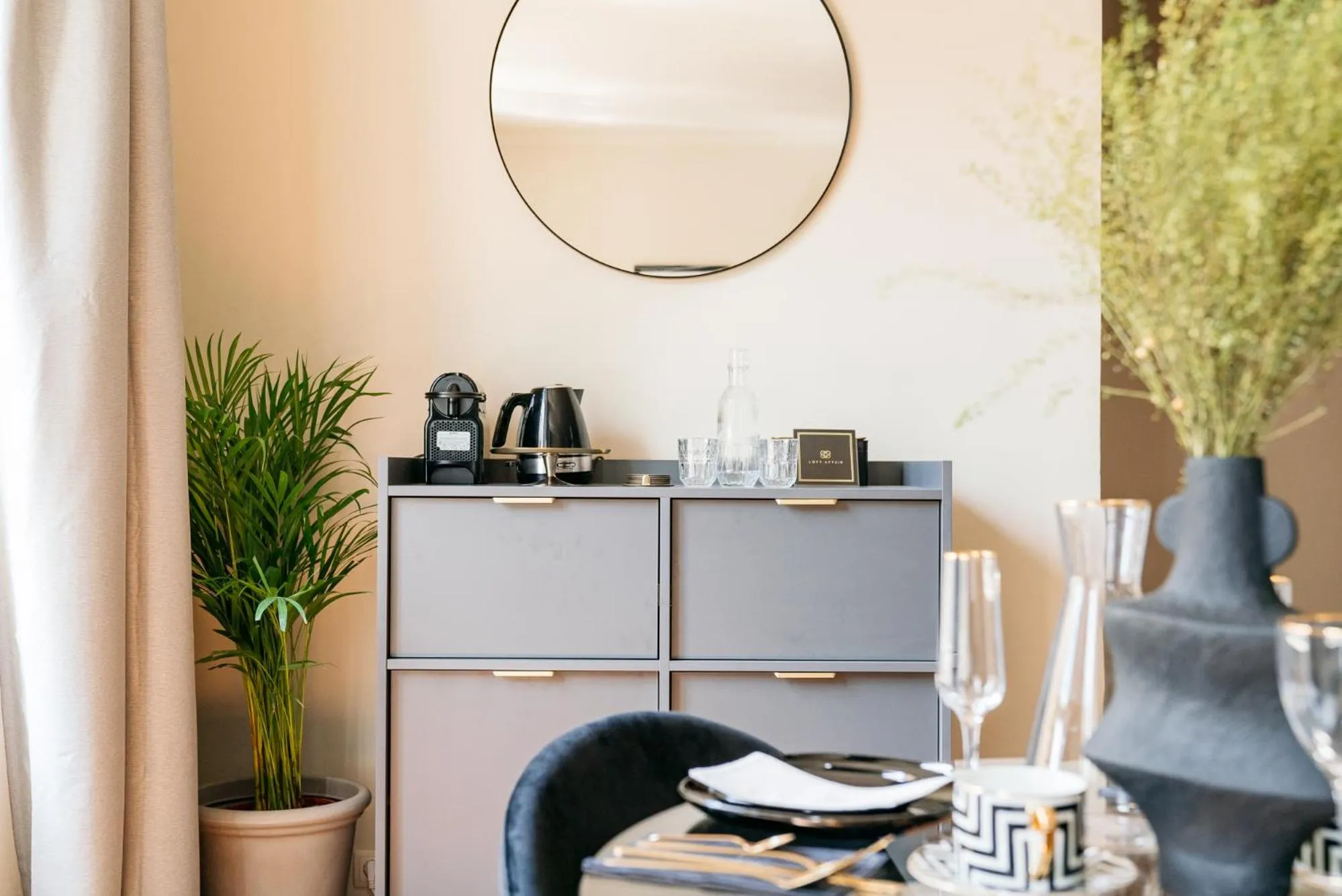 Coffee/tea facilities in Bogoria Residence - LoftAffair Collection