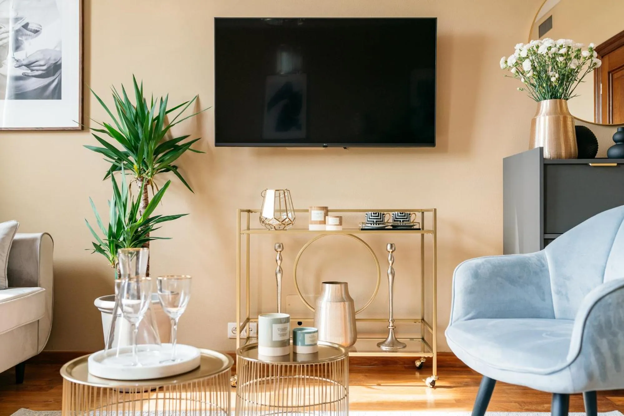 Living room in Bogoria Residence - LoftAffair Collection