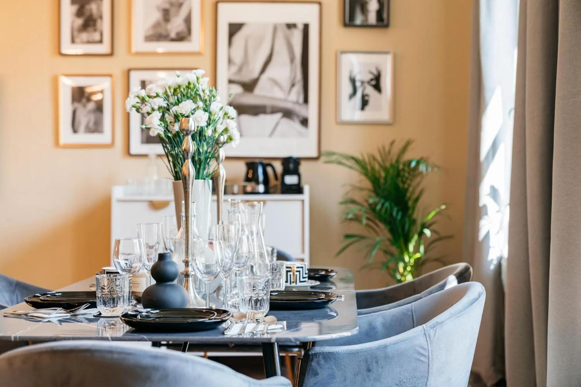 Seating area in Bogoria Residence - LoftAffair Collection