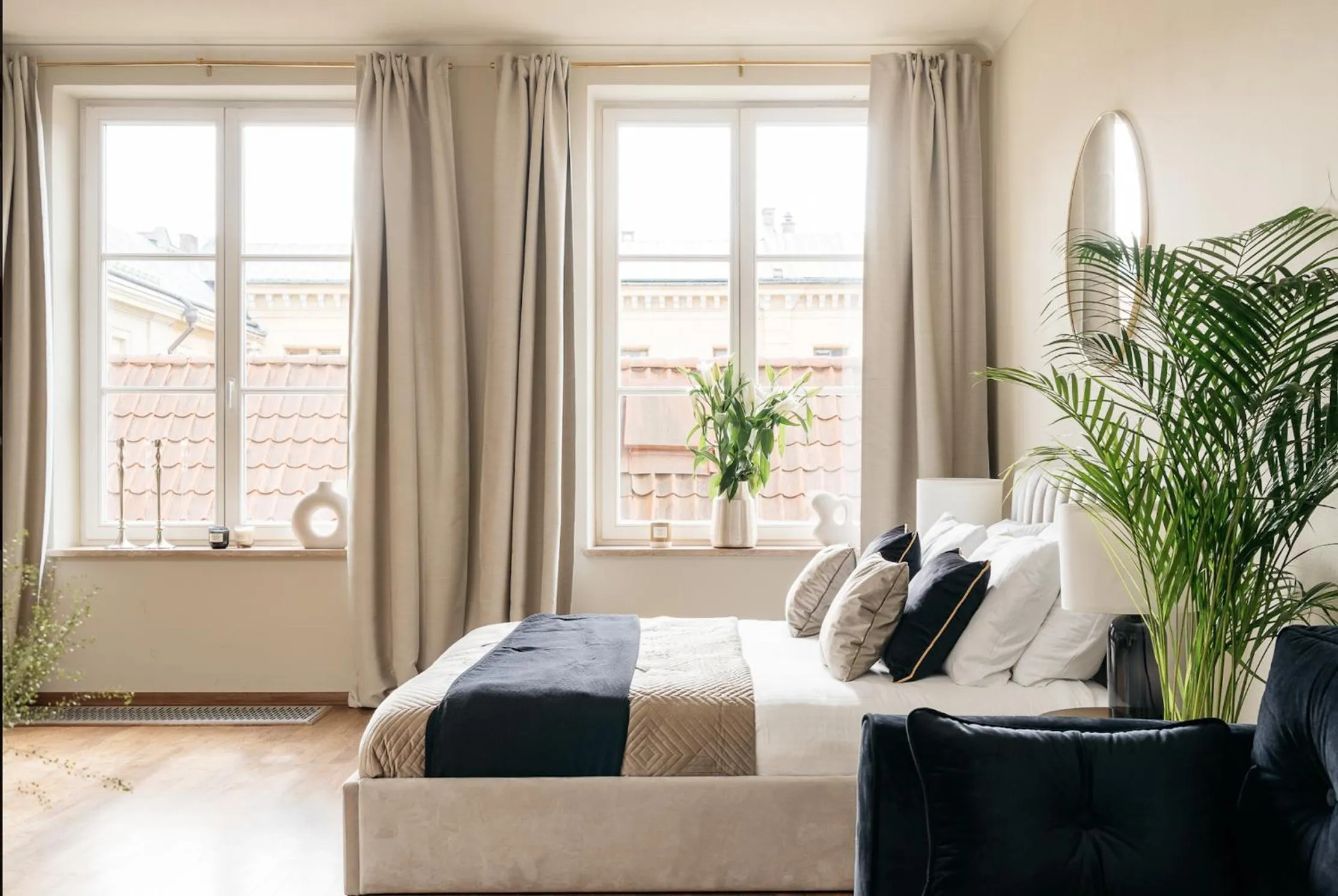 Living room, Bed in Bogoria Residence - LoftAffair Collection