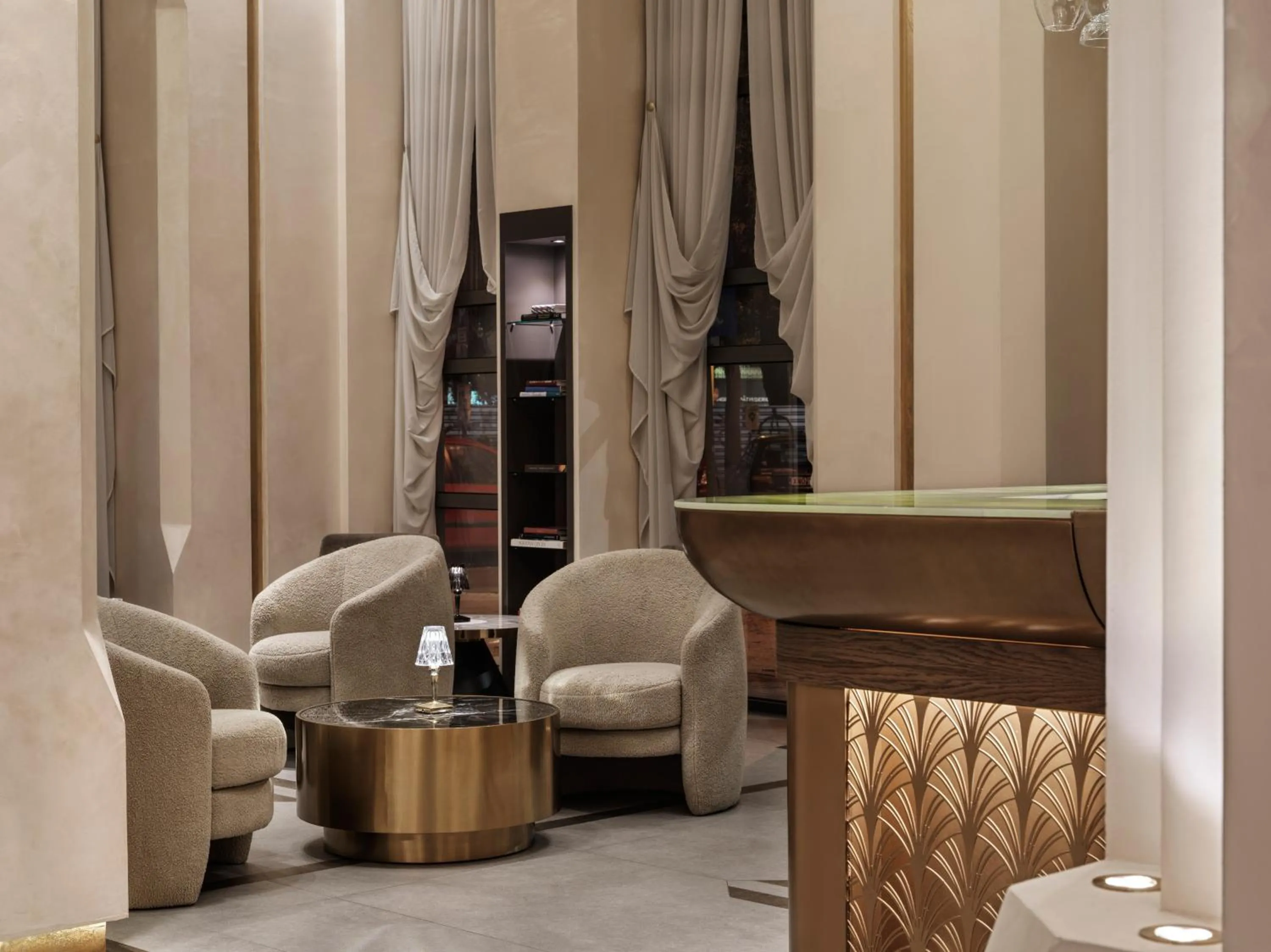 Seating area in The Chania Hotel Crete, Vignette Collection