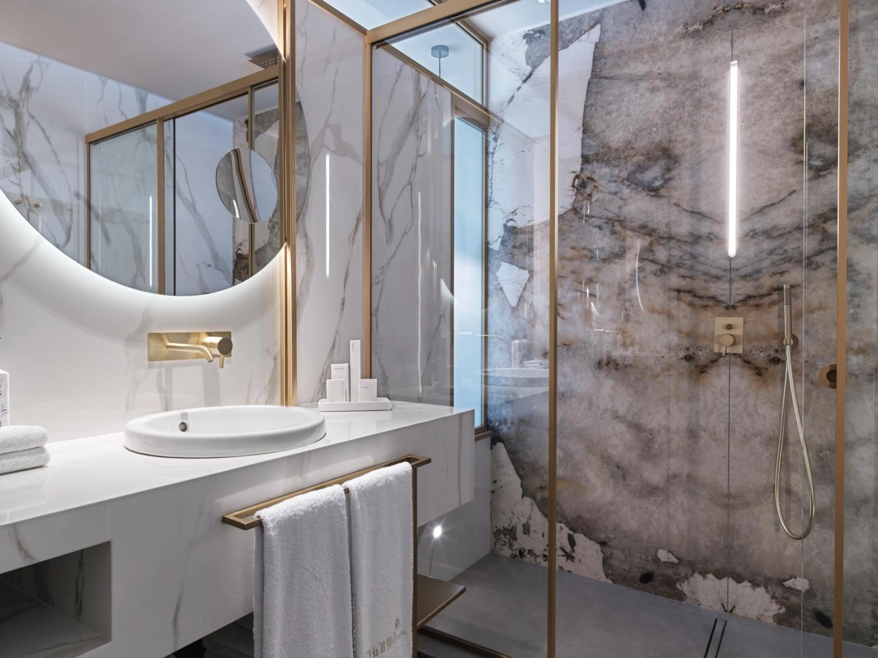 Bathroom in The Chania Hotel Crete, Vignette Collection