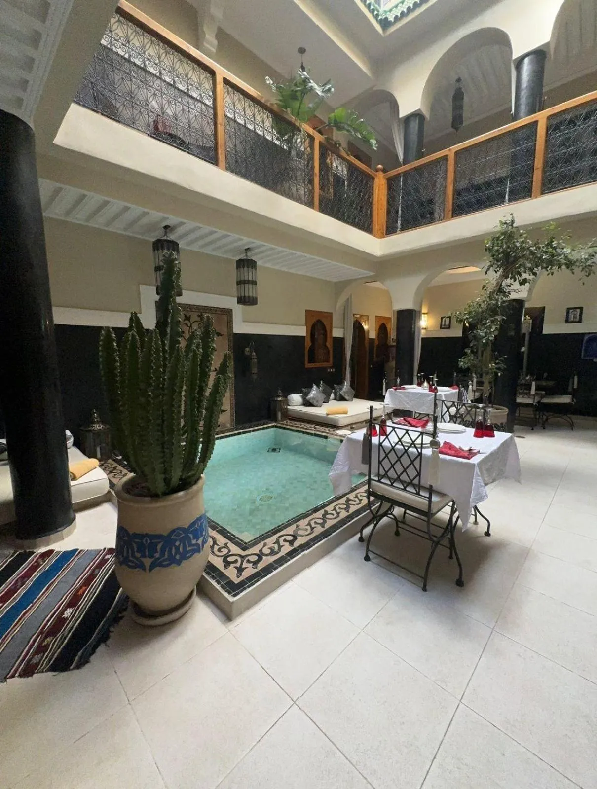 Swimming pool in Riad Rodaina & SPA