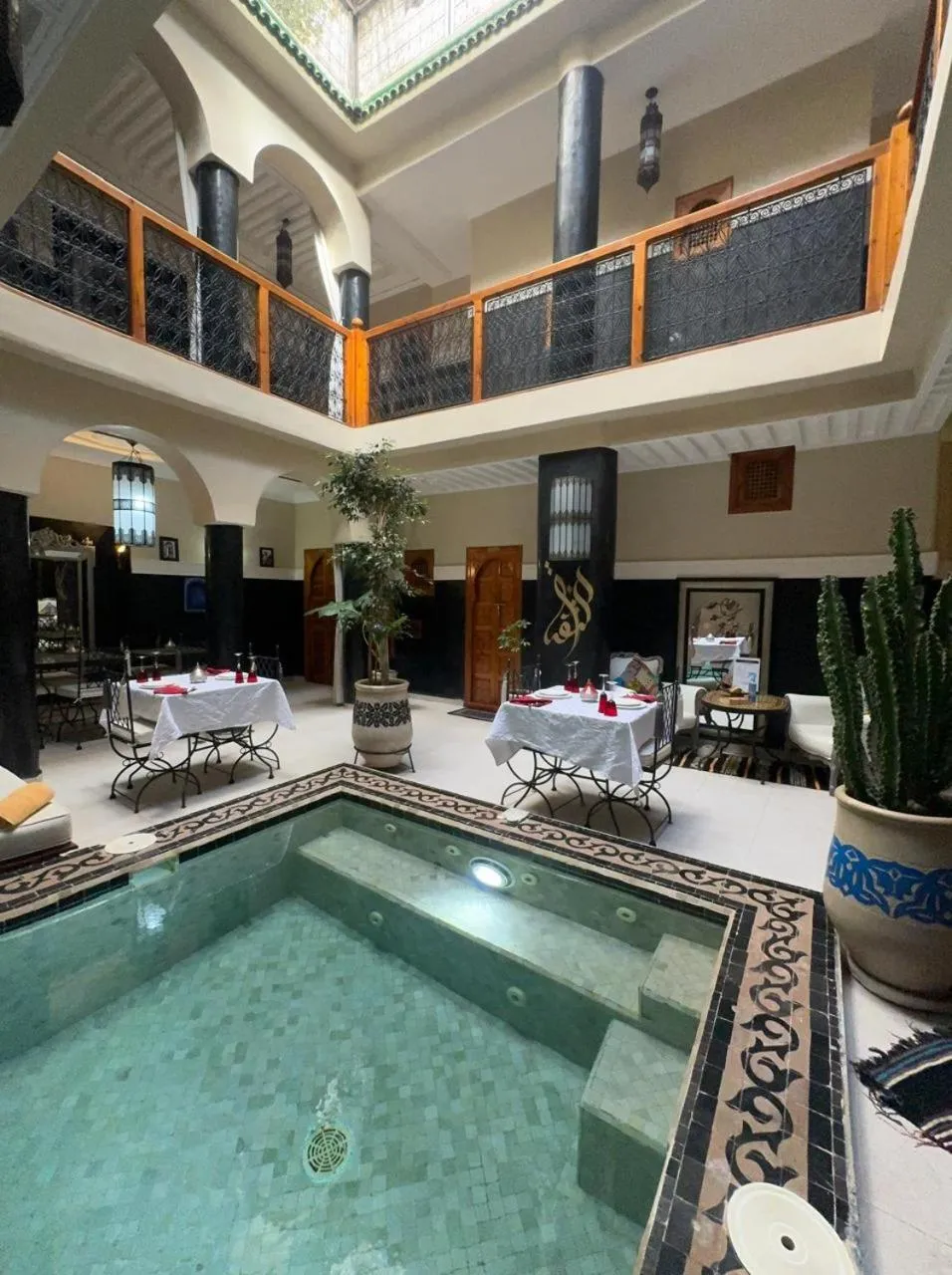 Swimming pool in Riad Rodaina & SPA