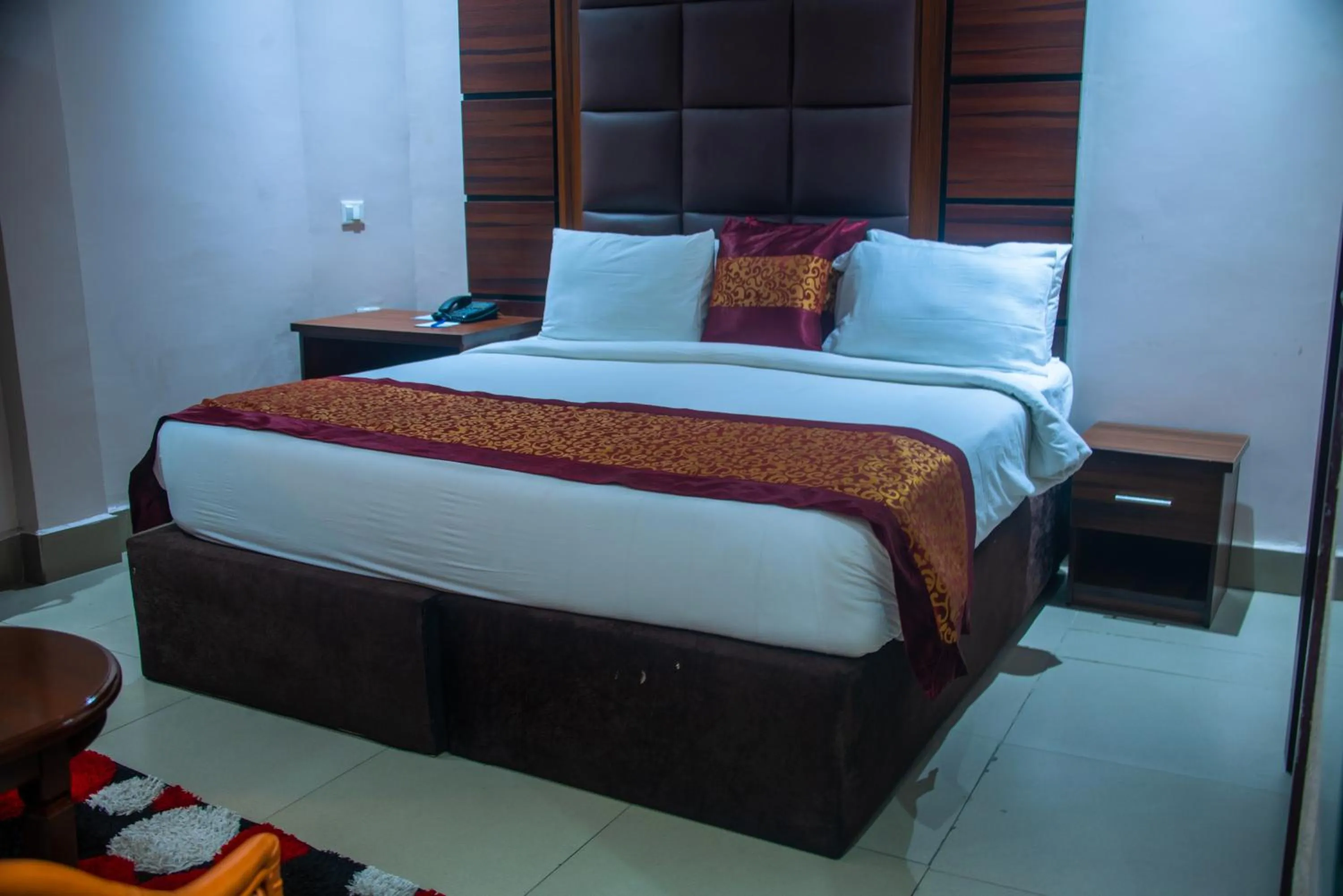 Bed in Golden Tulip Garden City Hotel - Rivotel