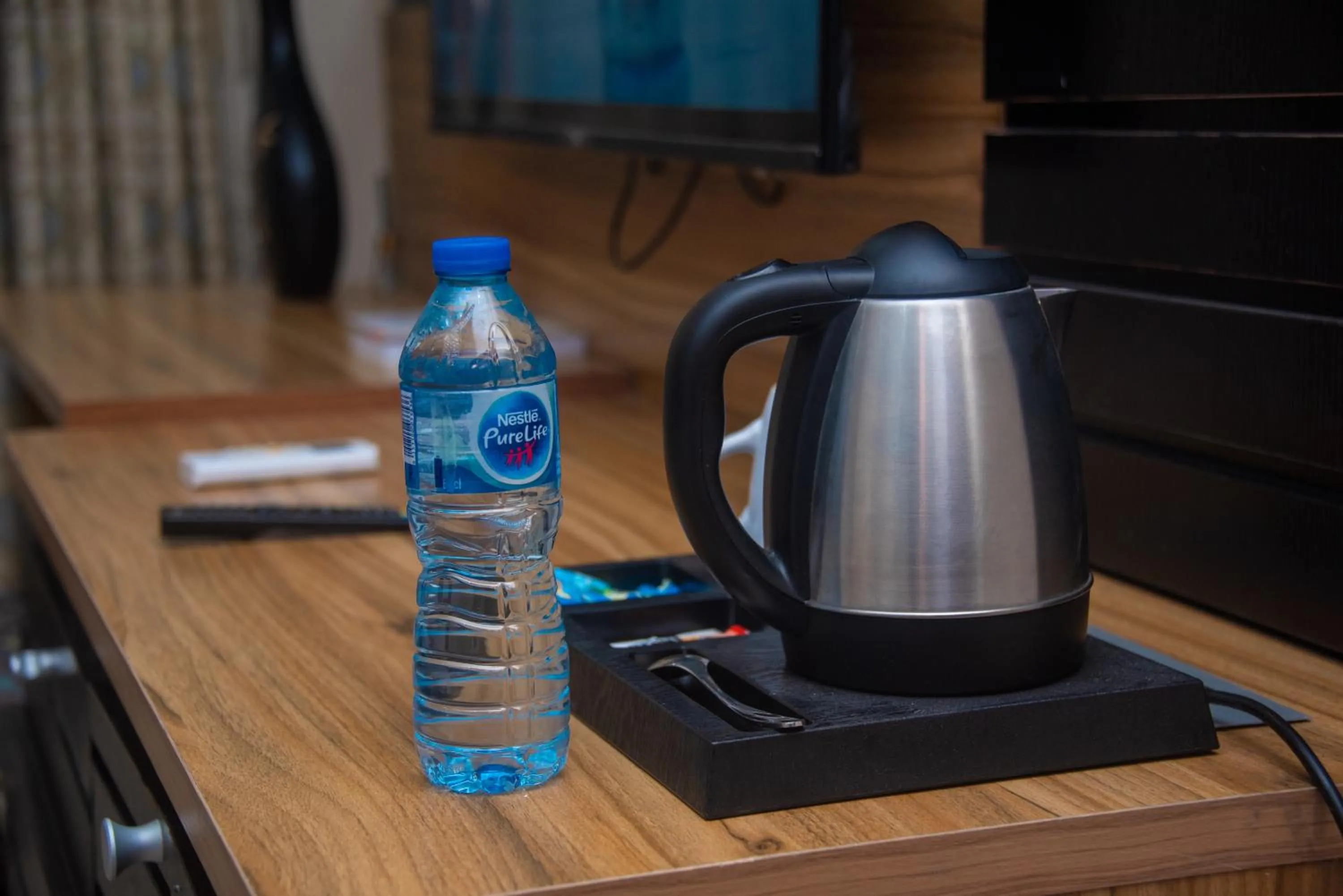 Coffee/tea facilities in Golden Tulip Garden City Hotel - Rivotel