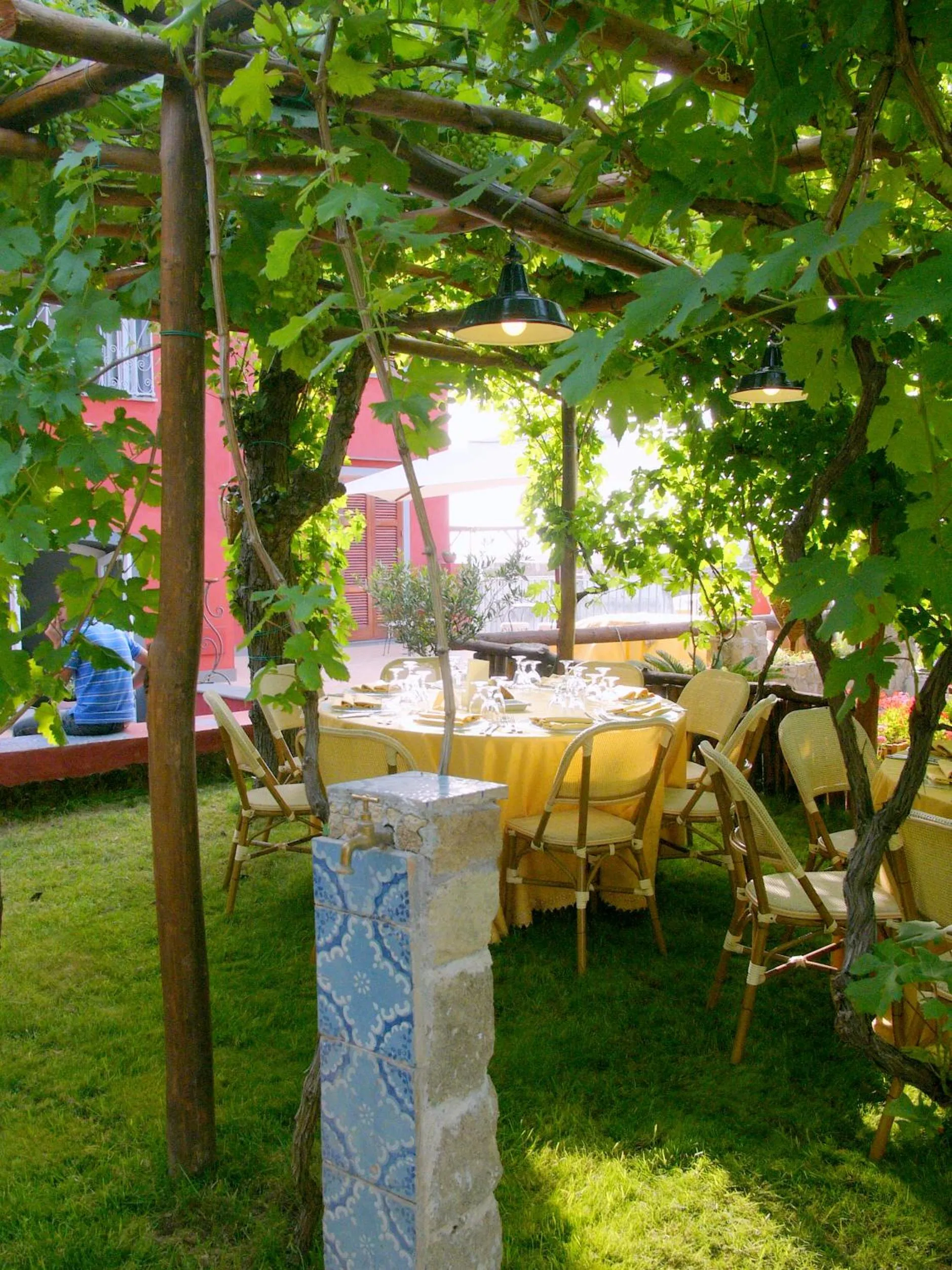 Patio in Albergo 'La Vigna'