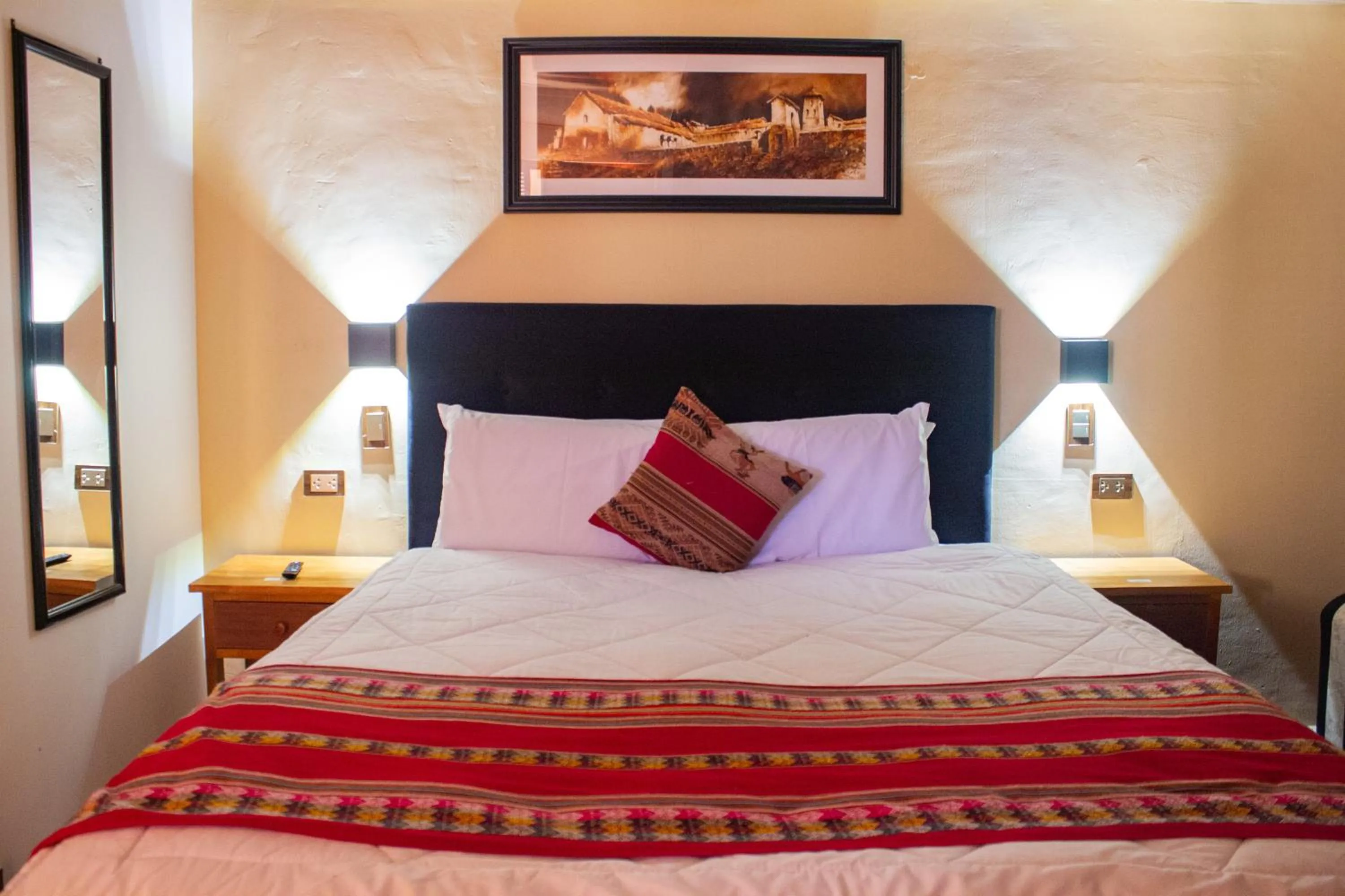 Bed in La Posada del Viajero