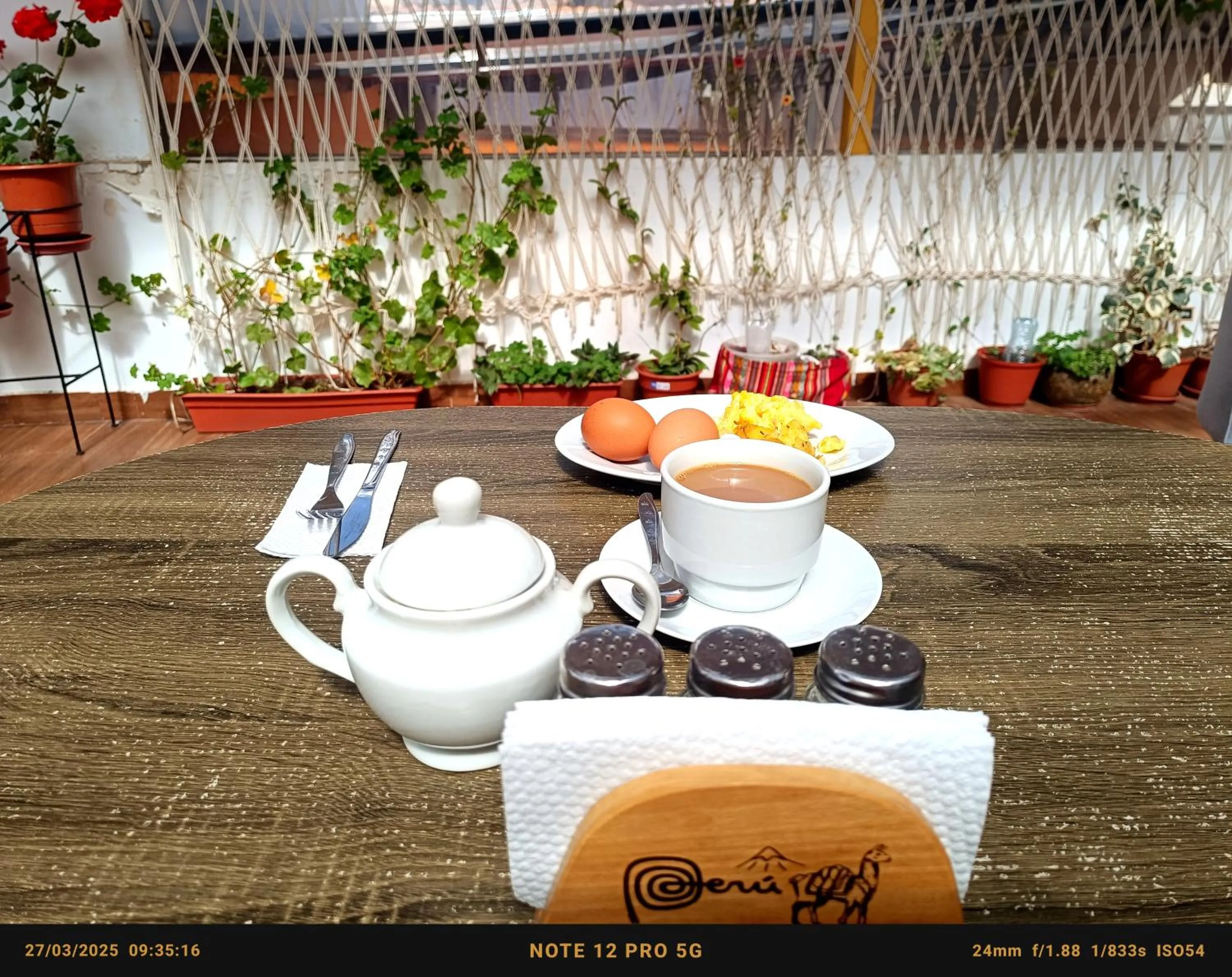 Breakfast in La Posada del Viajero