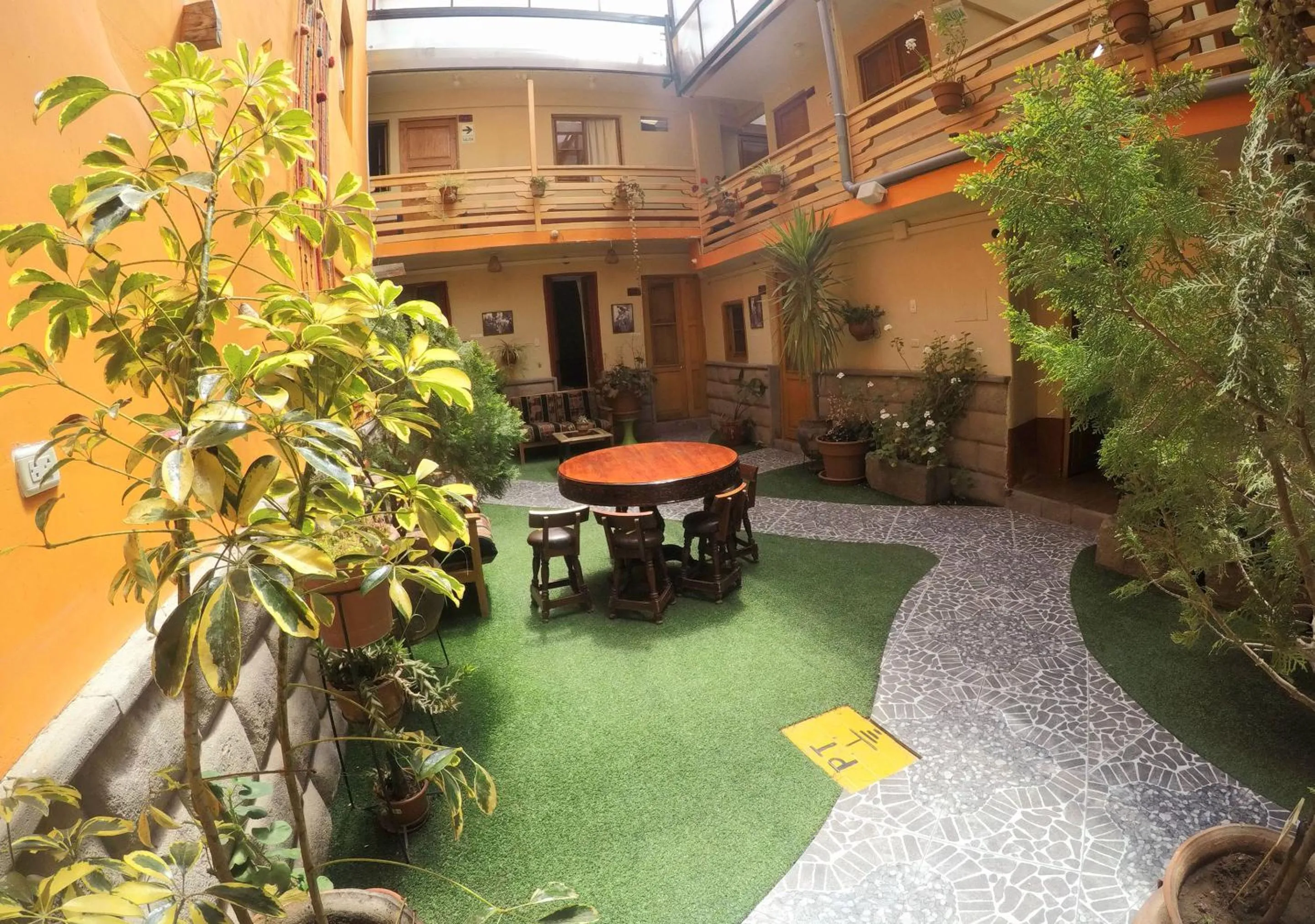 Patio in La Posada del Viajero