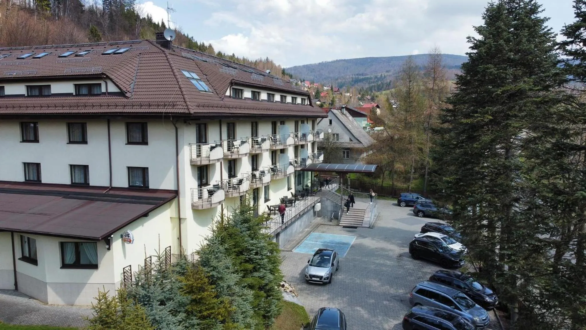 Property building in Hotel Vestina