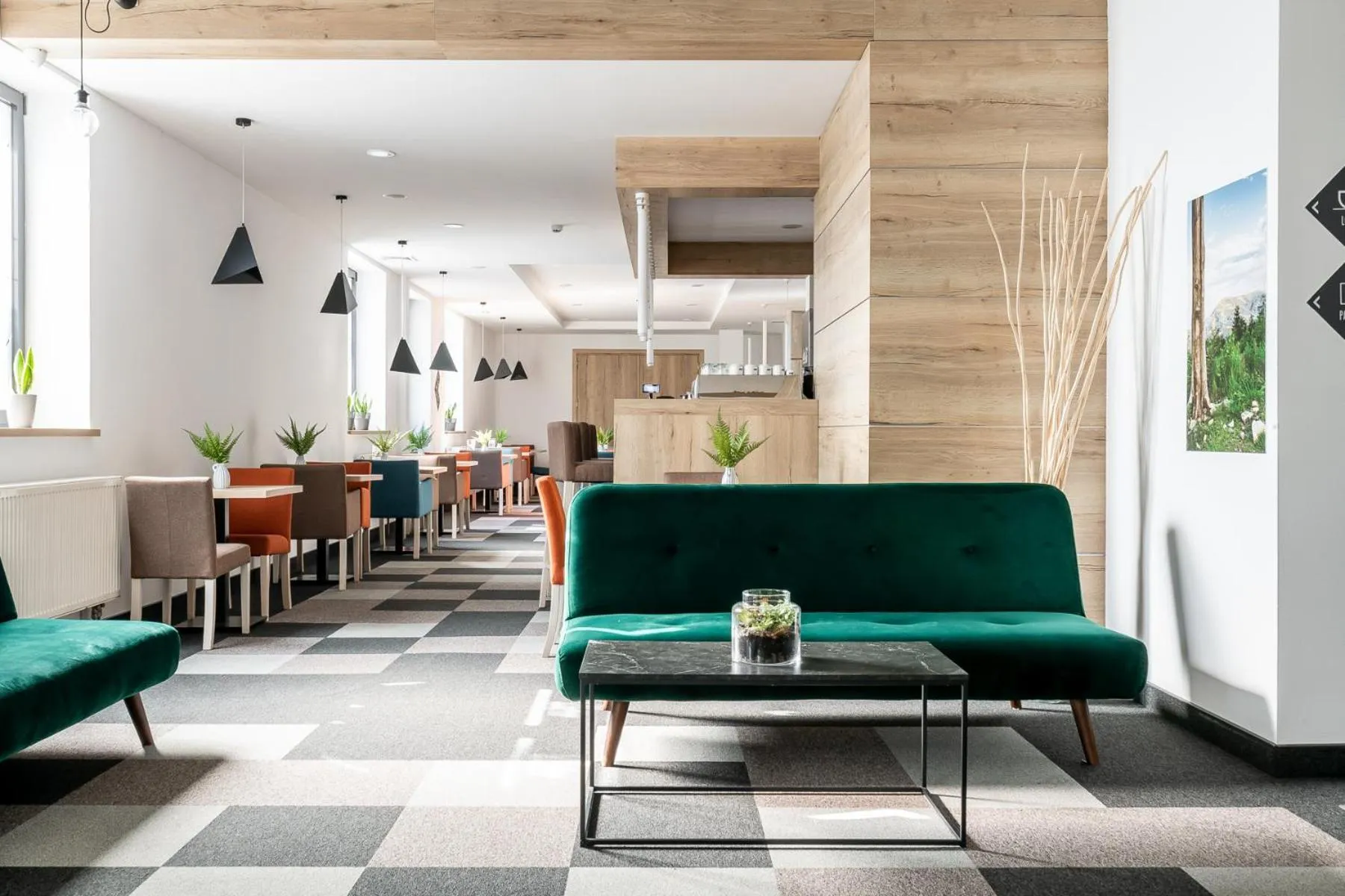 Lobby or reception in Hotel Vestina