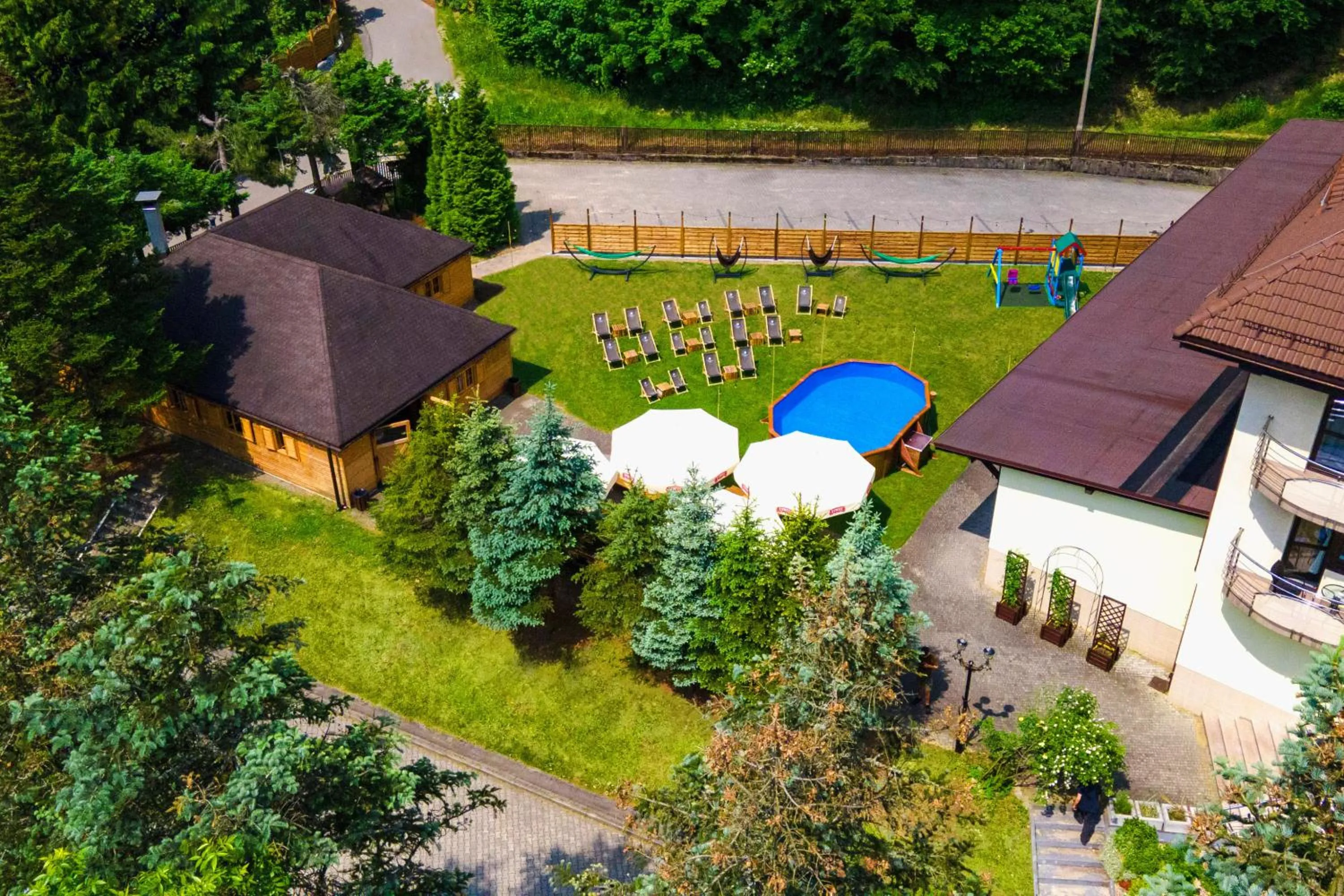 Swimming pool in Hotel Vestina