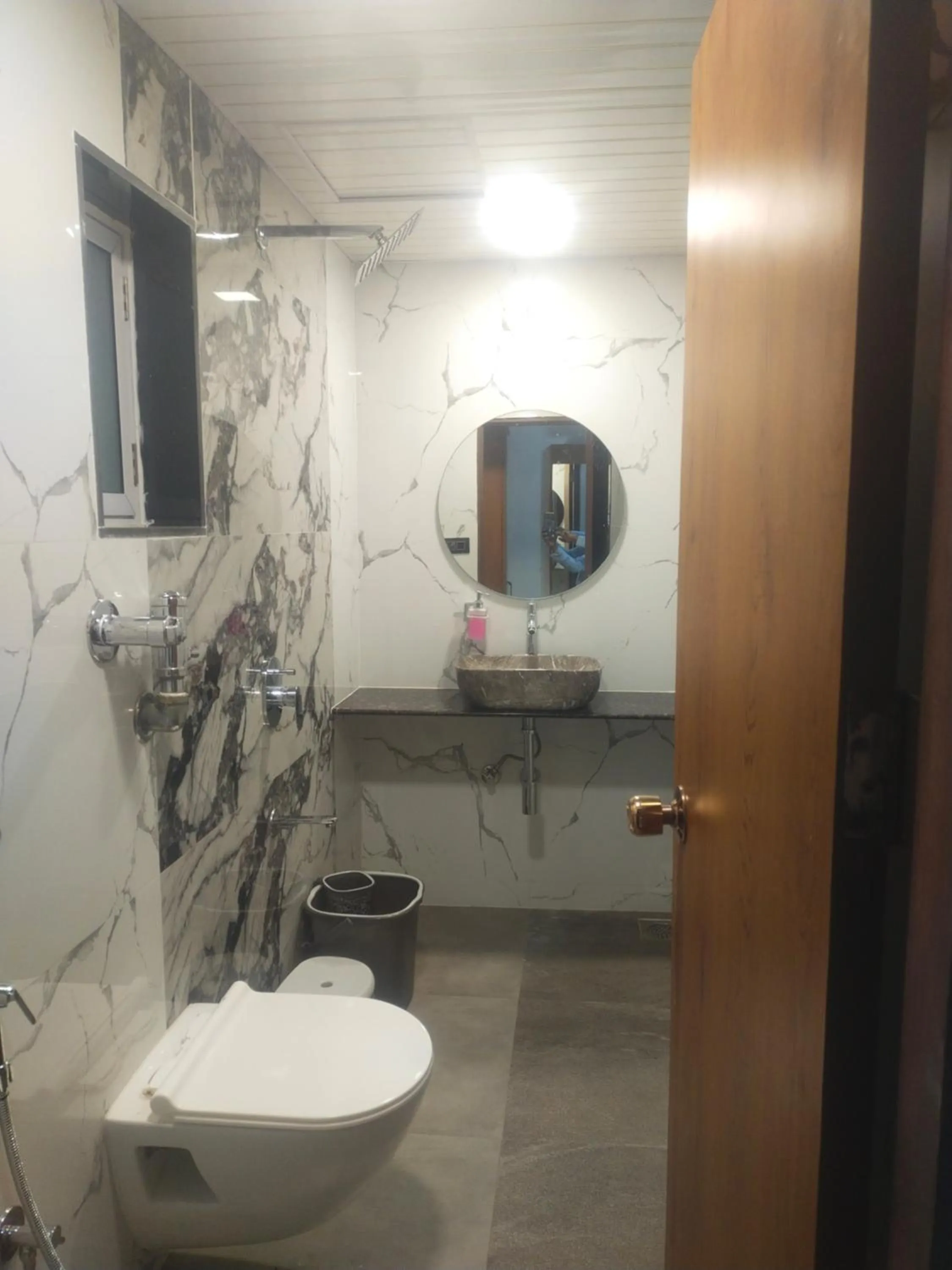 Bathroom in Hotel airport annex
