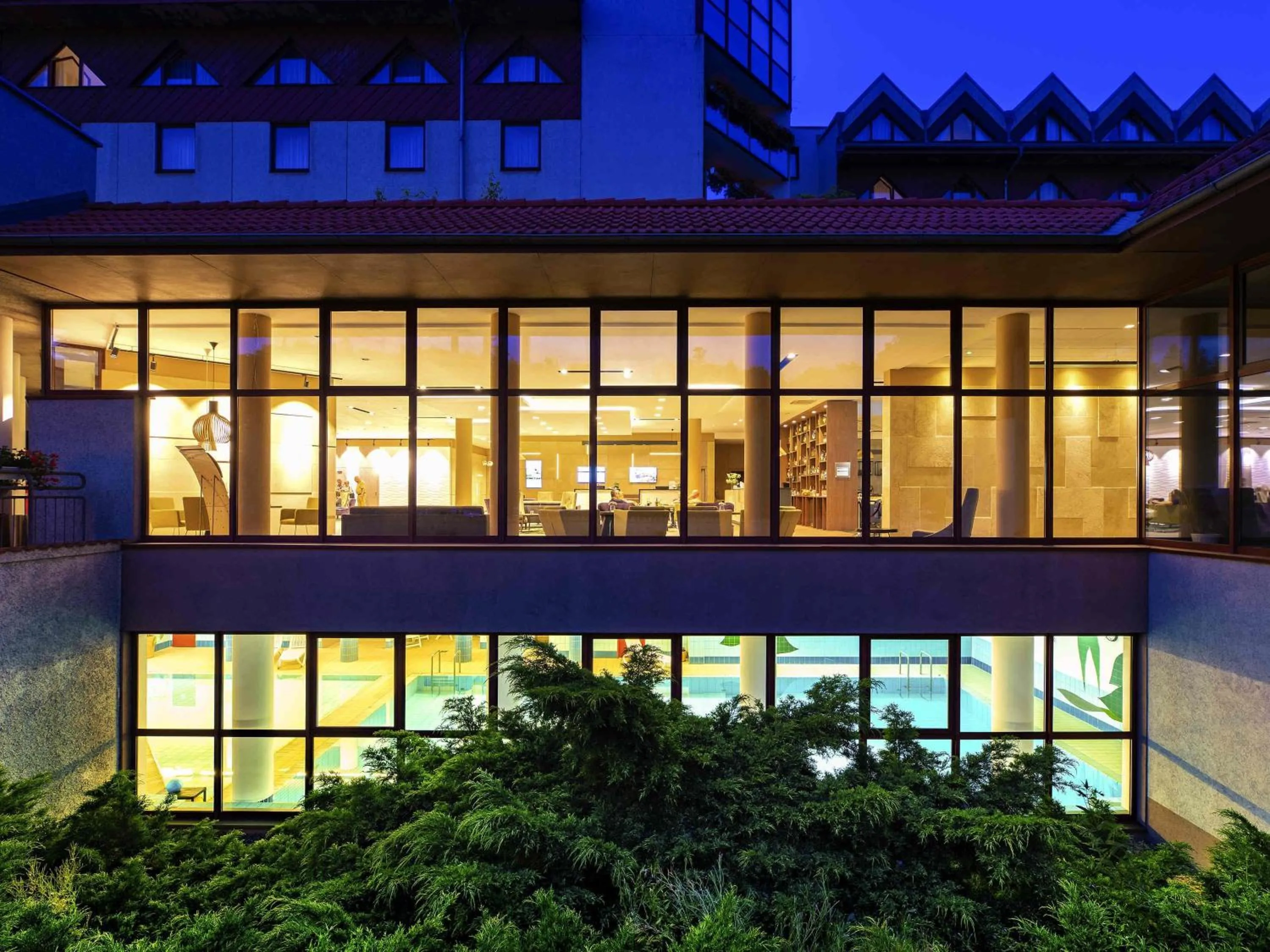 Pool view in Mercure Jelenia Góra