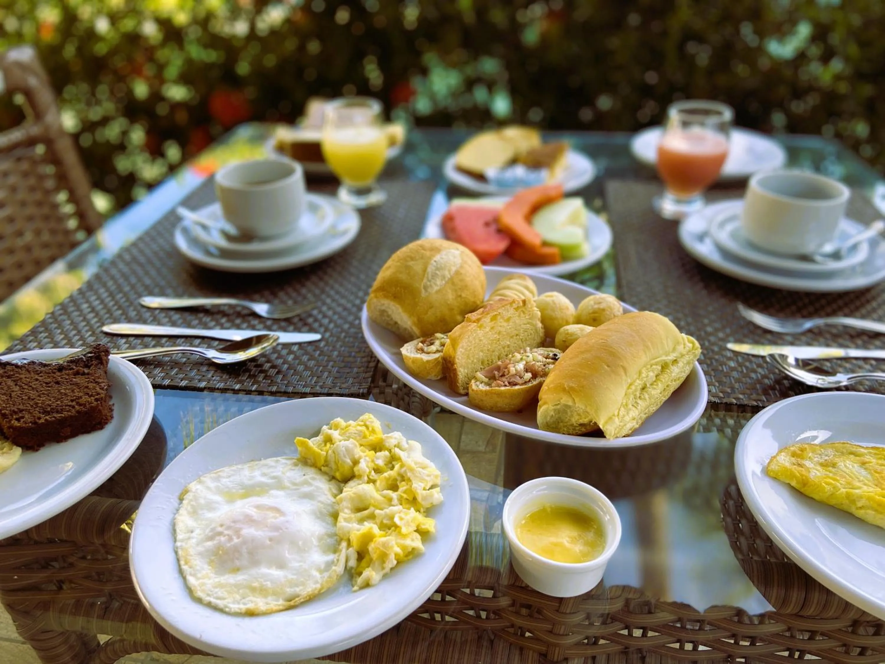 Food and drinks in Pousada Hippopotamus Jeri