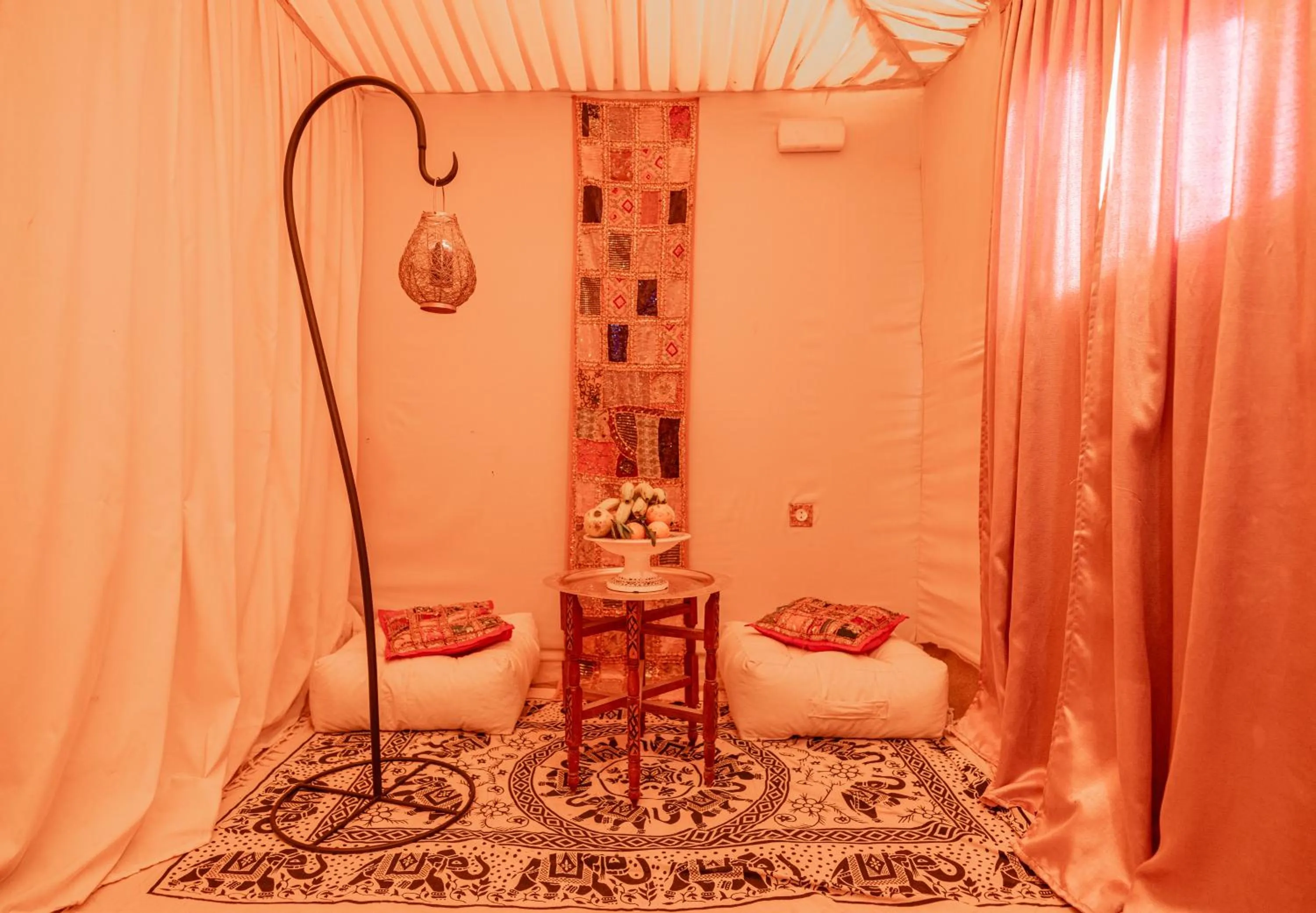 Seating area in Imperial Glory Lodges