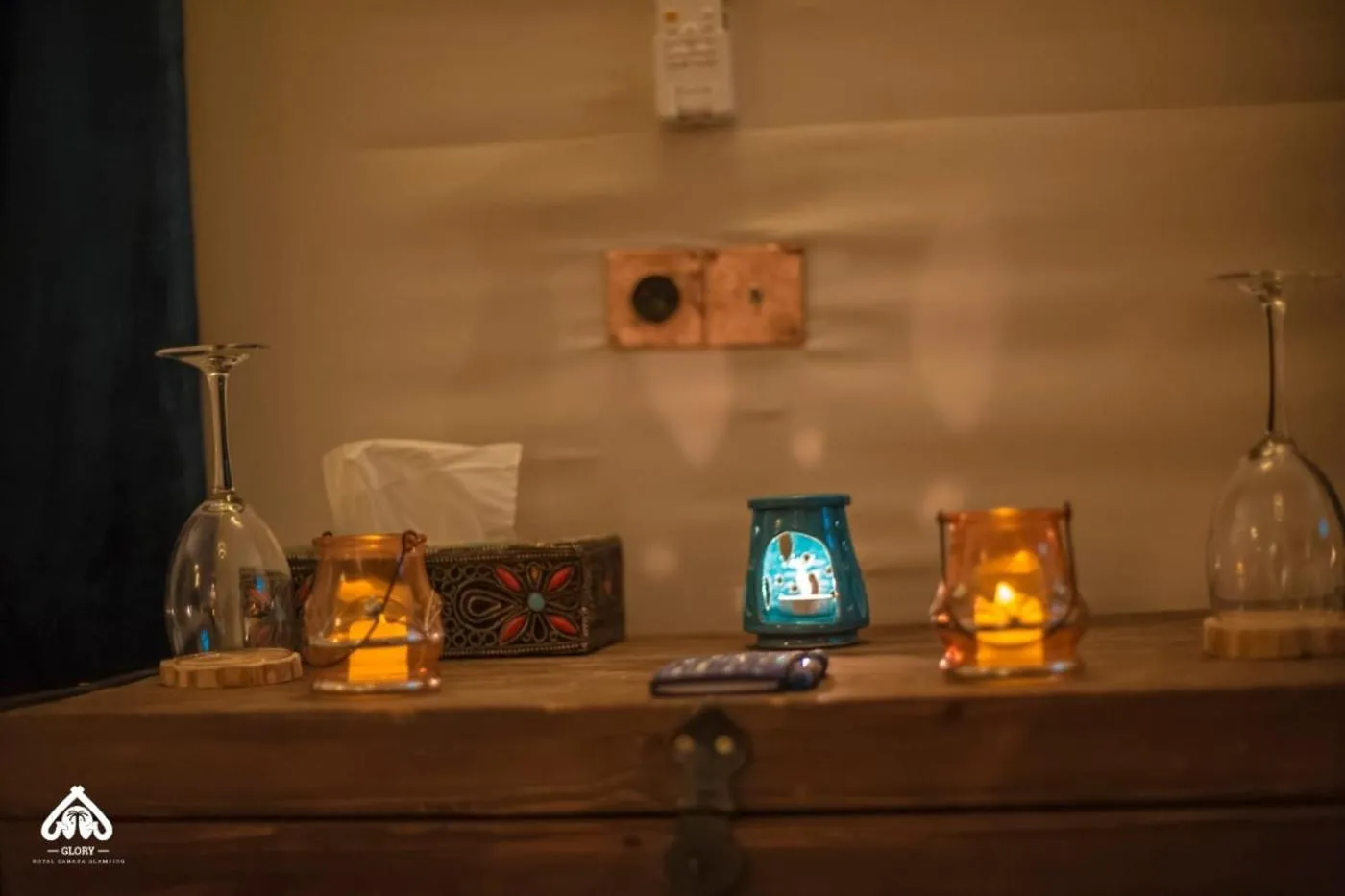 Decorative detail in Imperial Glory Lodges