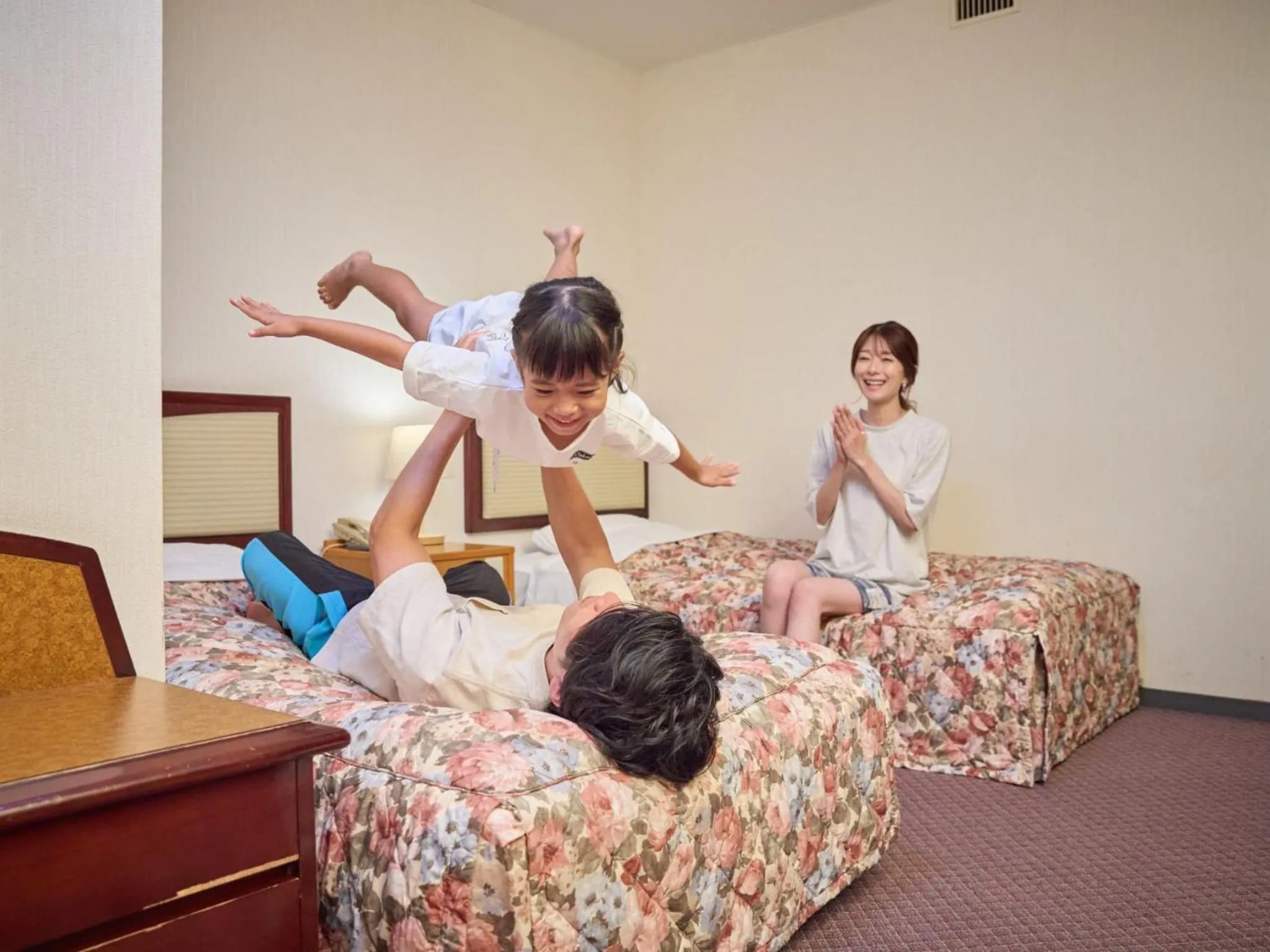 Photo of the whole room, Bed in Miyuki Hamabaru Resort