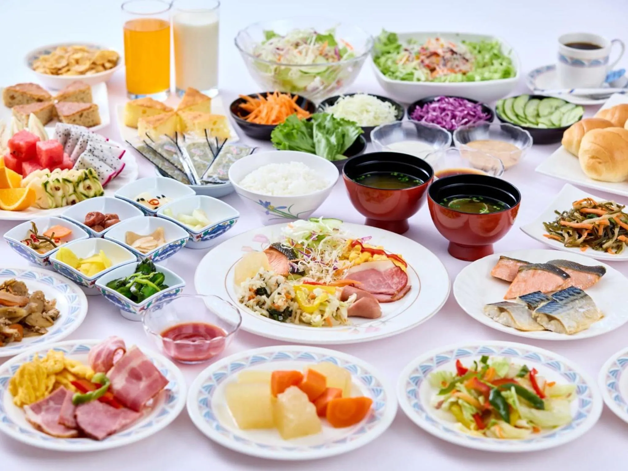 Breakfast in Miyuki Hamabaru Resort