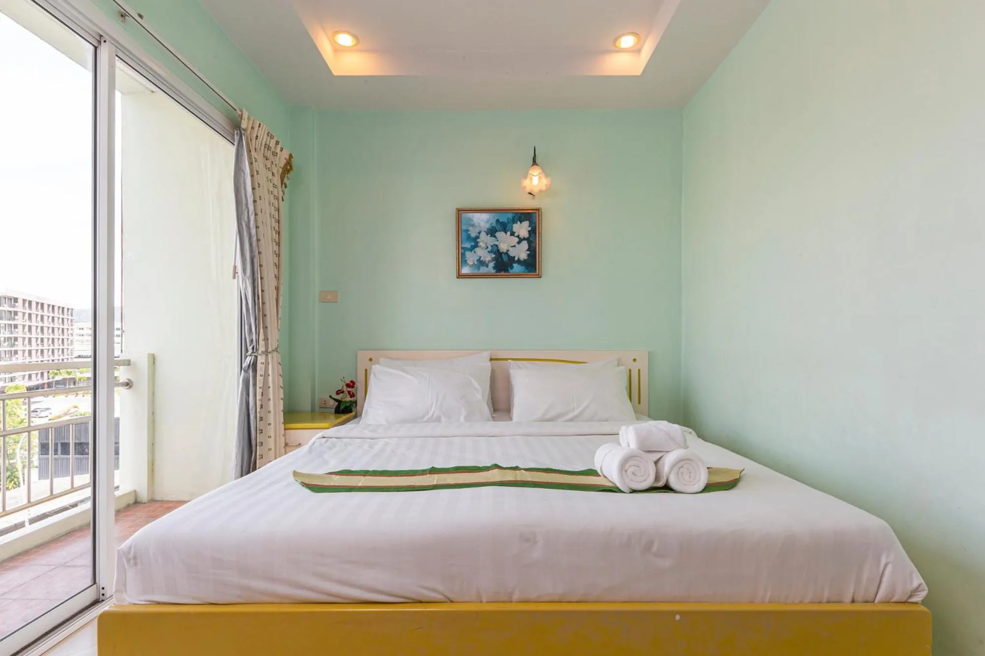 Bed in Add Plus Hotel & SPA