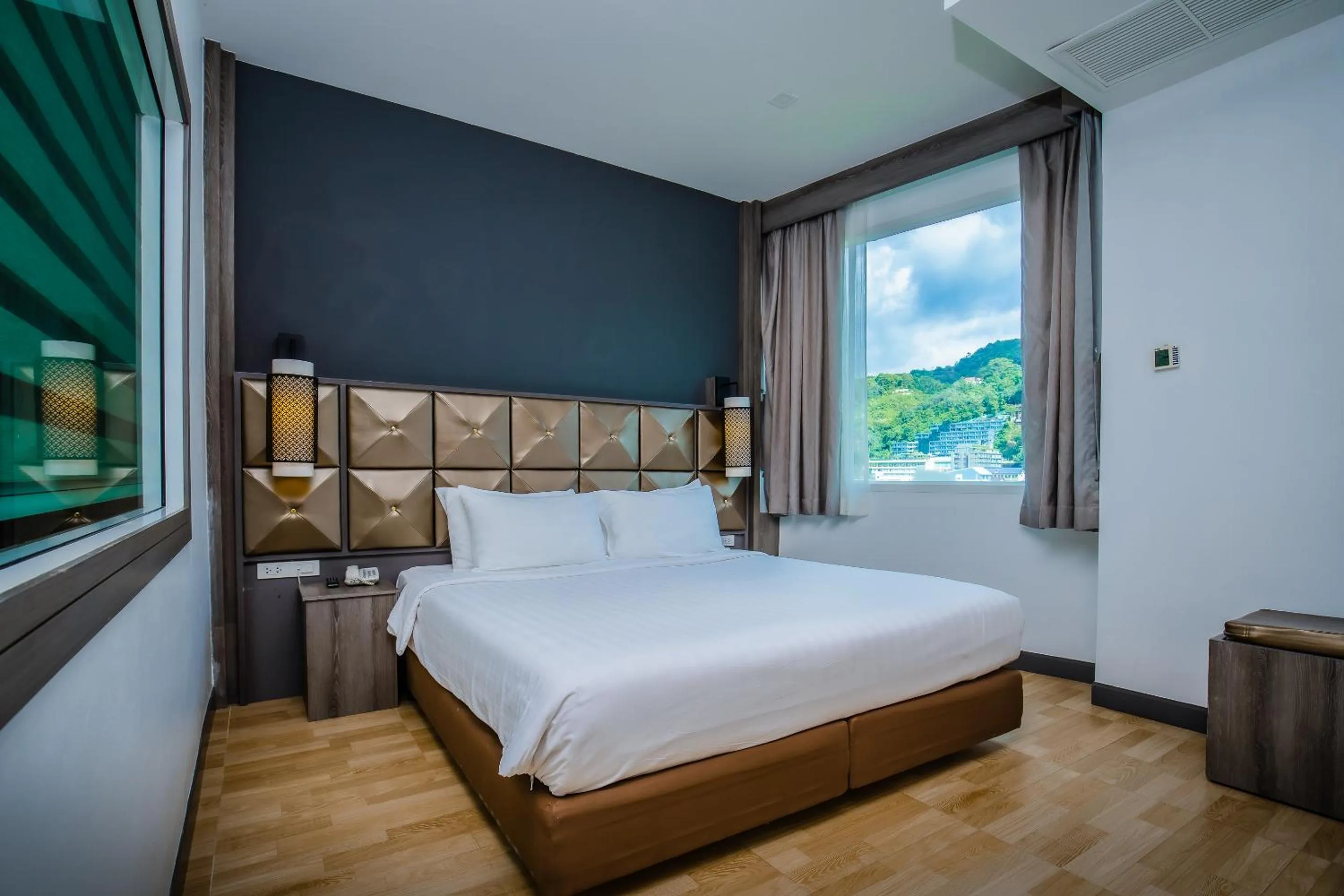Bed in Add Plus Hotel & SPA