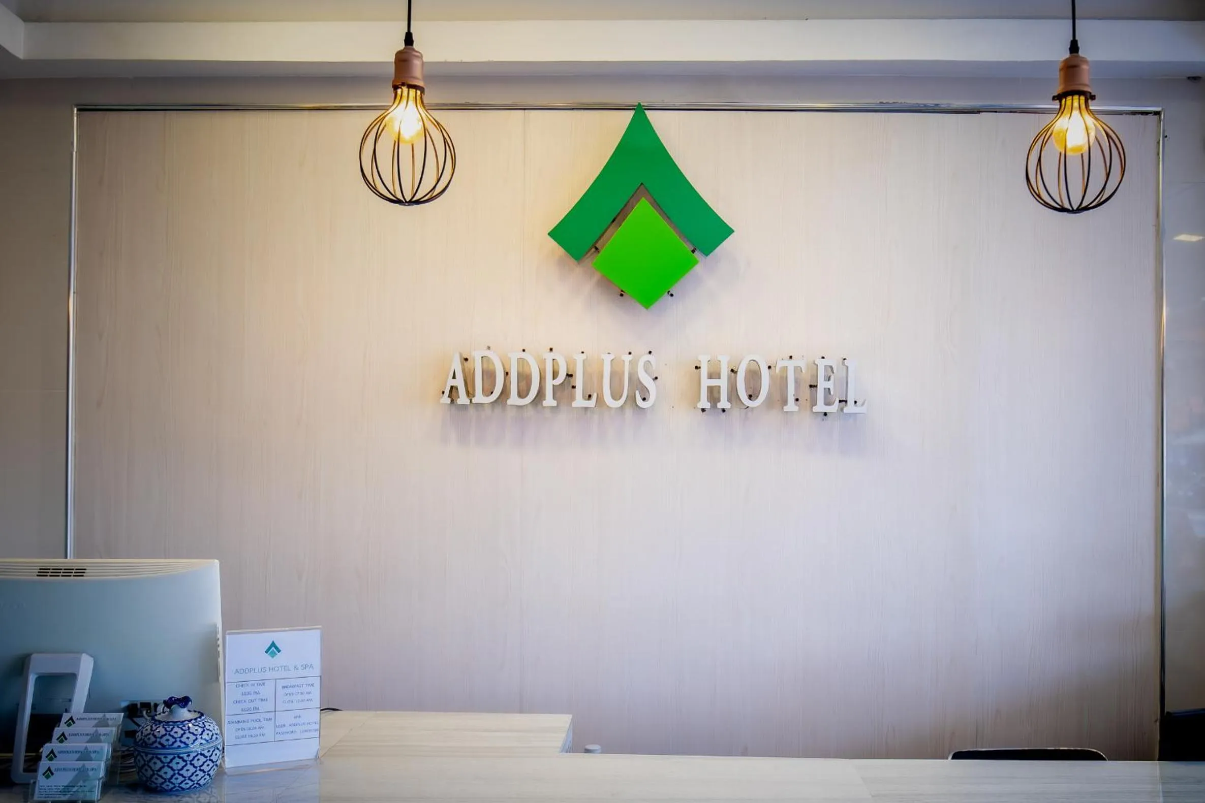 Lobby or reception in Add Plus Hotel & SPA