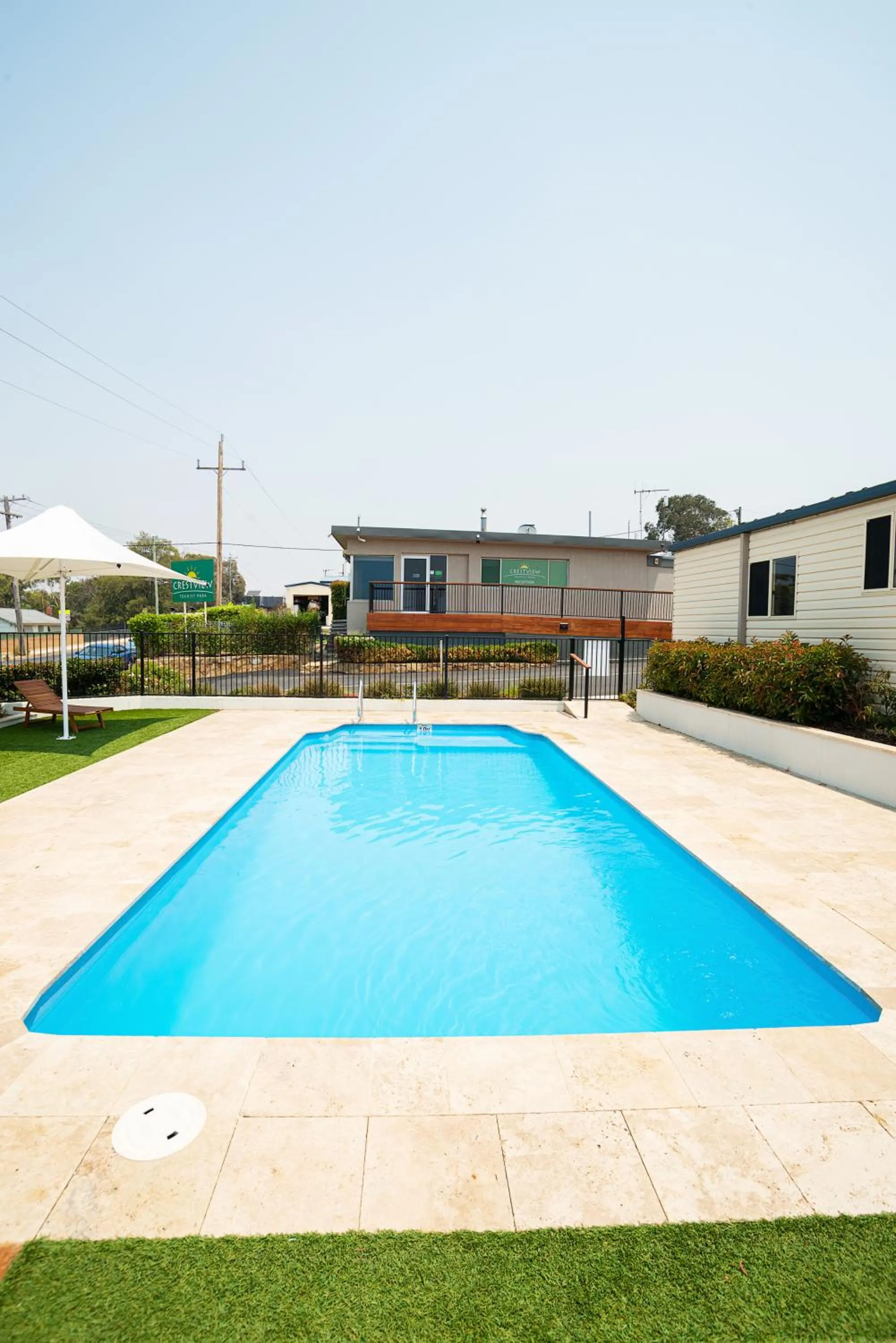 Property building in Crestview Tourist Park