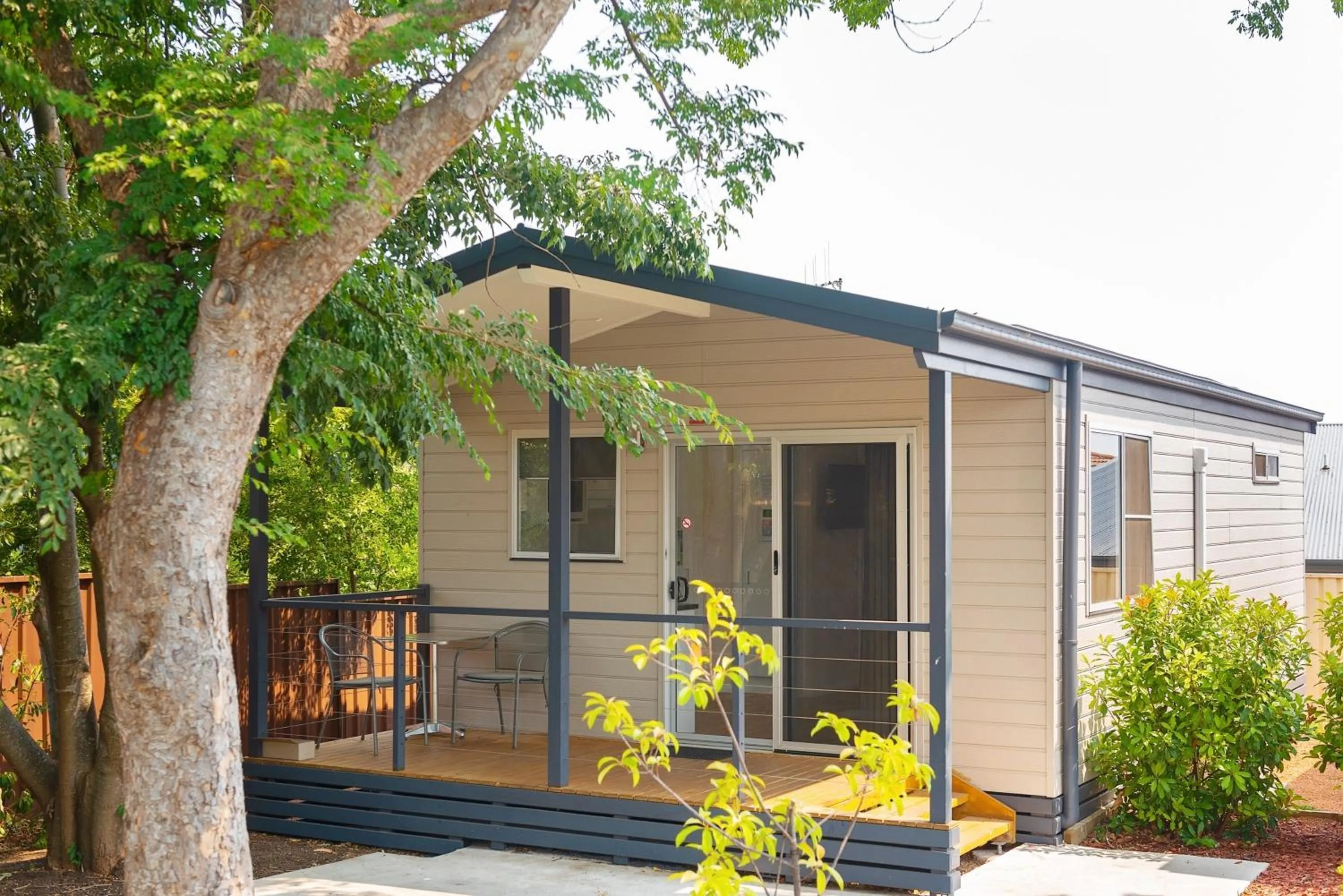 Patio in Crestview Tourist Park