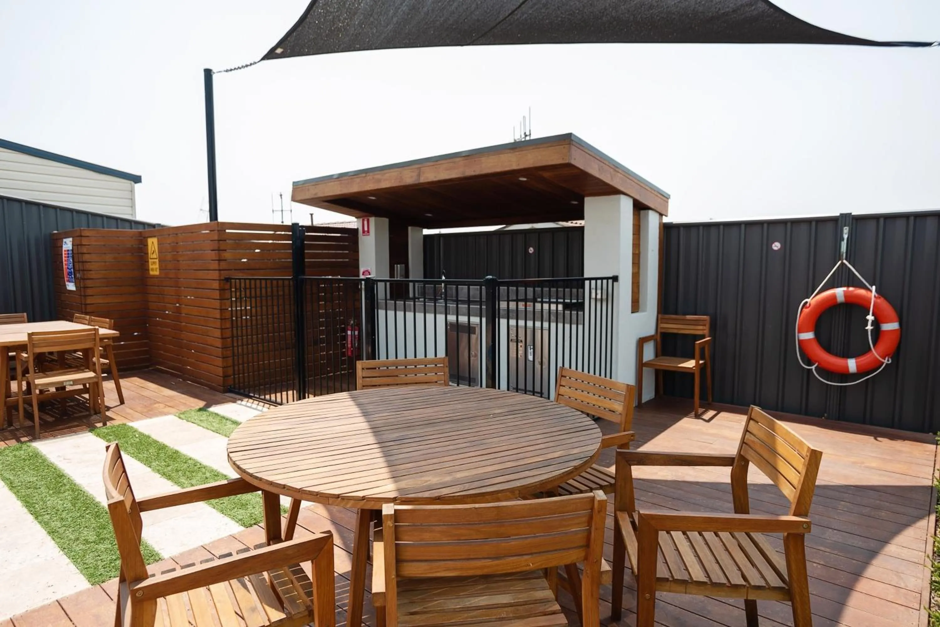 BBQ facilities in Crestview Tourist Park