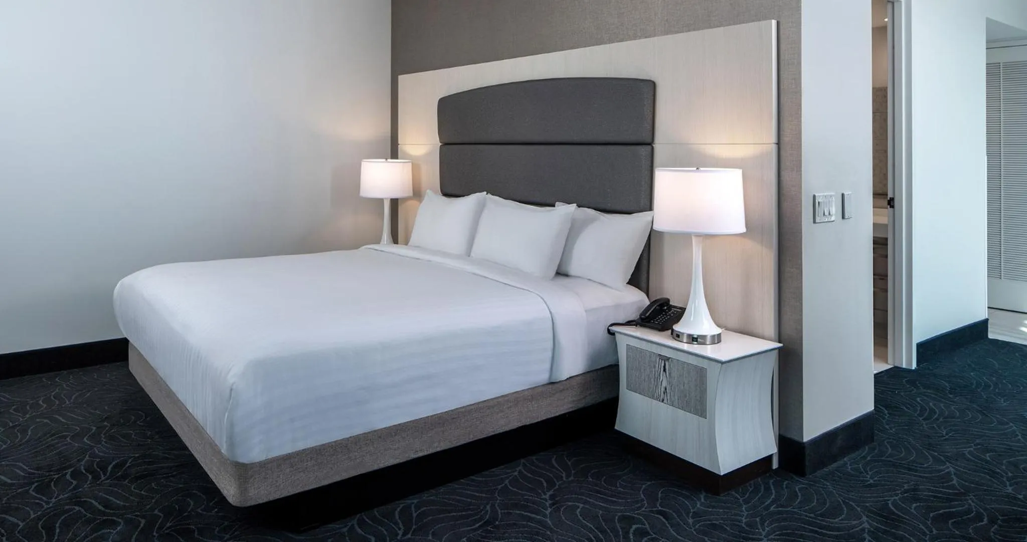 Bed in Southland Casino Hotel