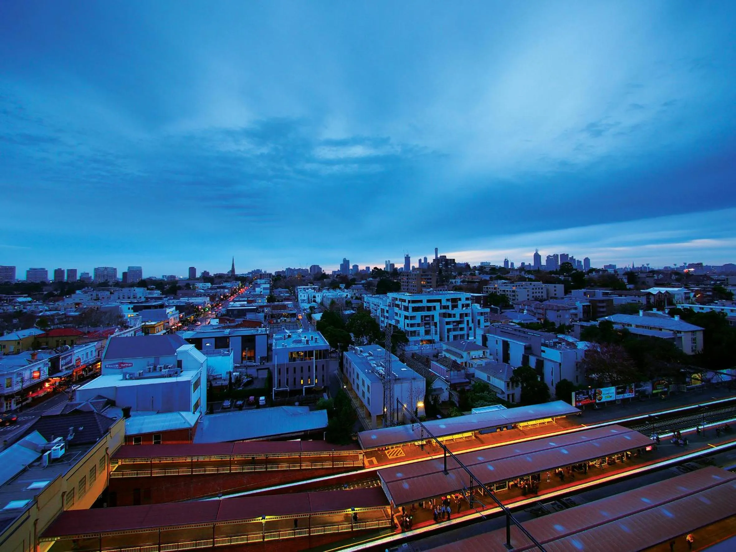 Area and facilities in Oaks Melbourne South Yarra Suites