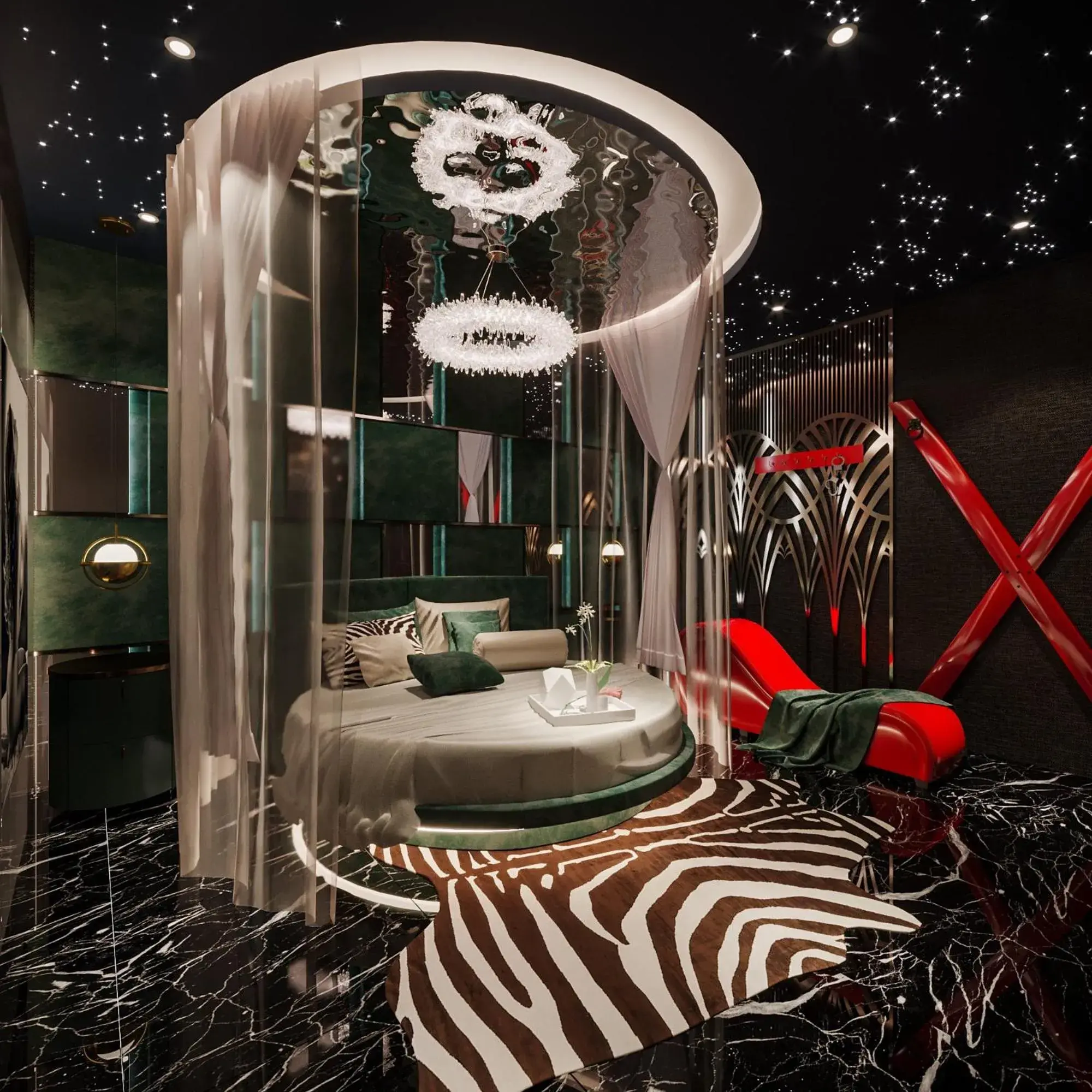 Deluxe King Room in Monaco Hotel Deluxe King Room in Monaco Hotel