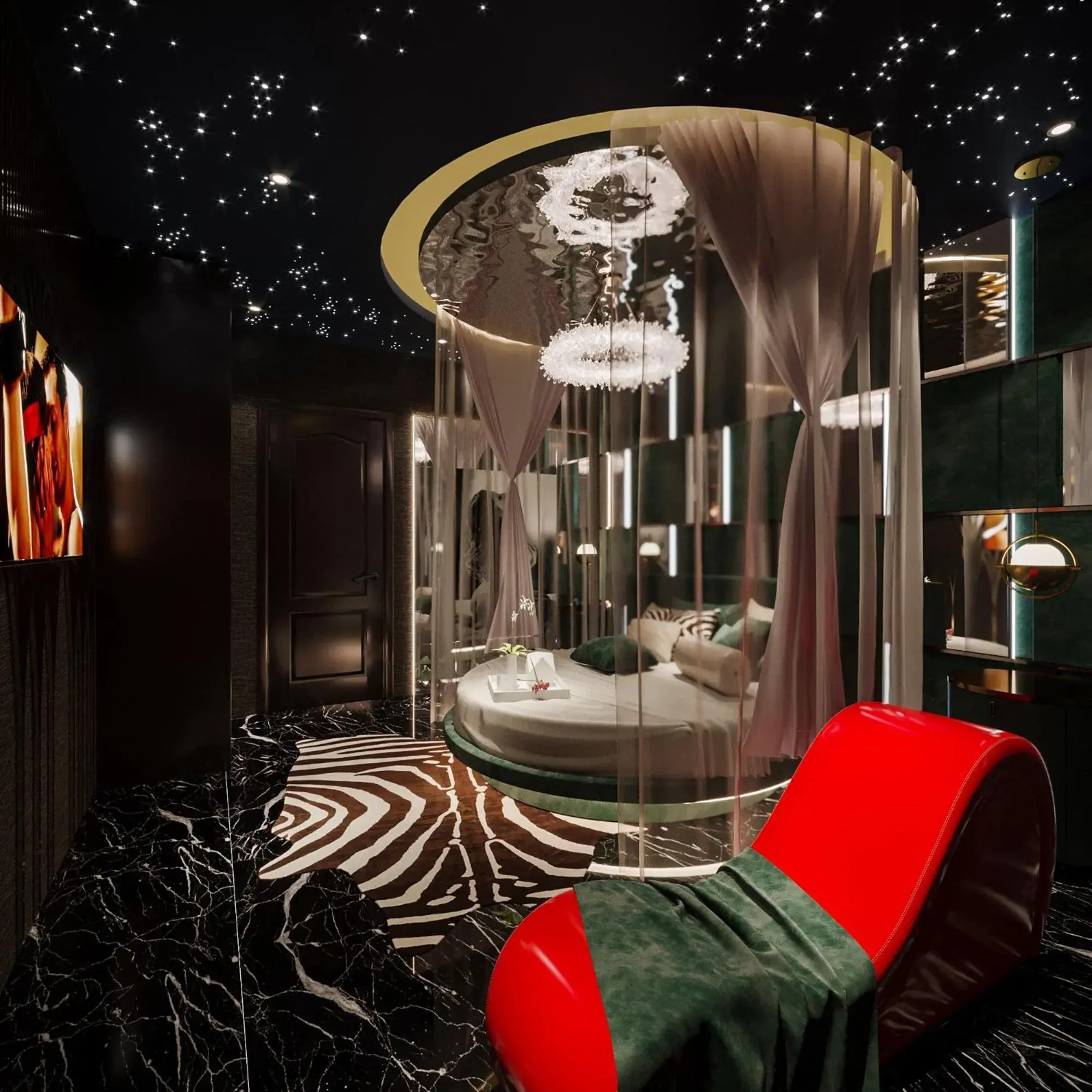 Deluxe King Room in Monaco Hotel Deluxe King Room in Monaco Hotel