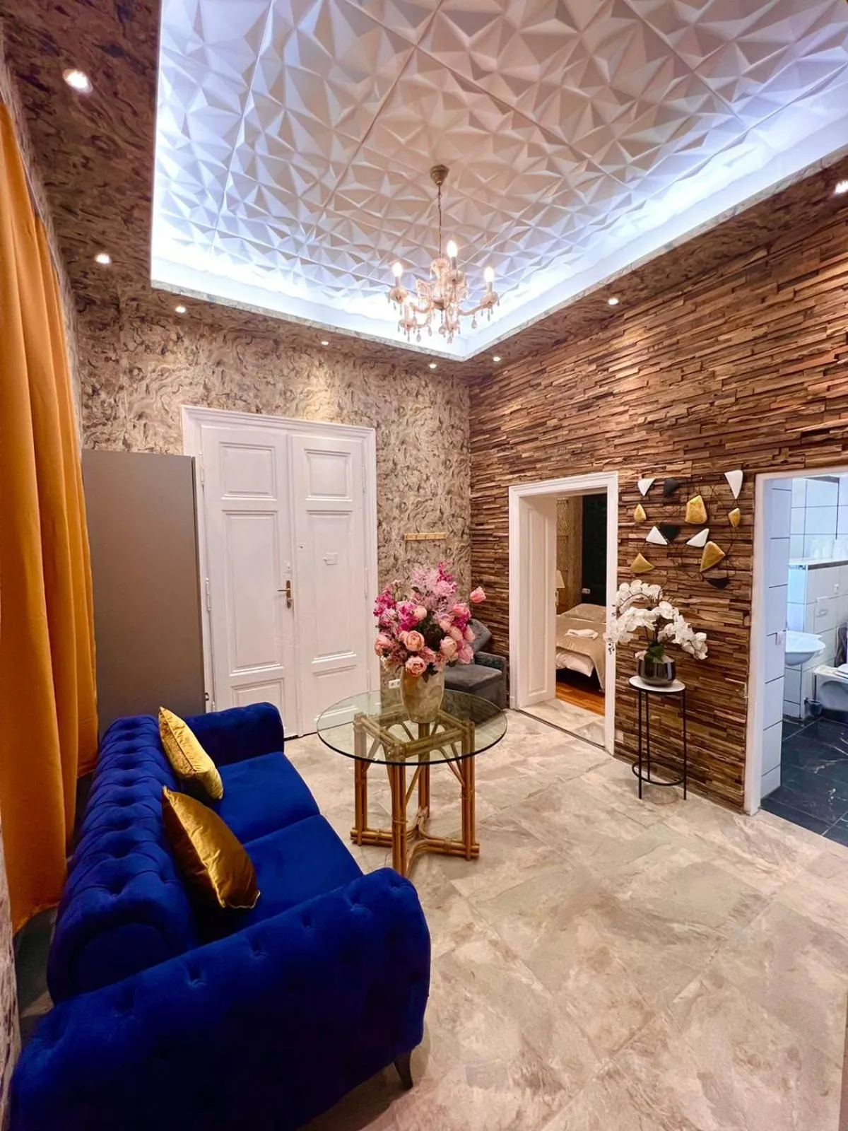 Seating area in Urban Serviced Apartments