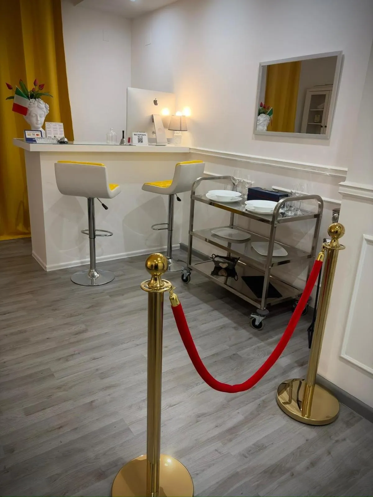 Lobby or reception in Le Suite del Lungomare Catania