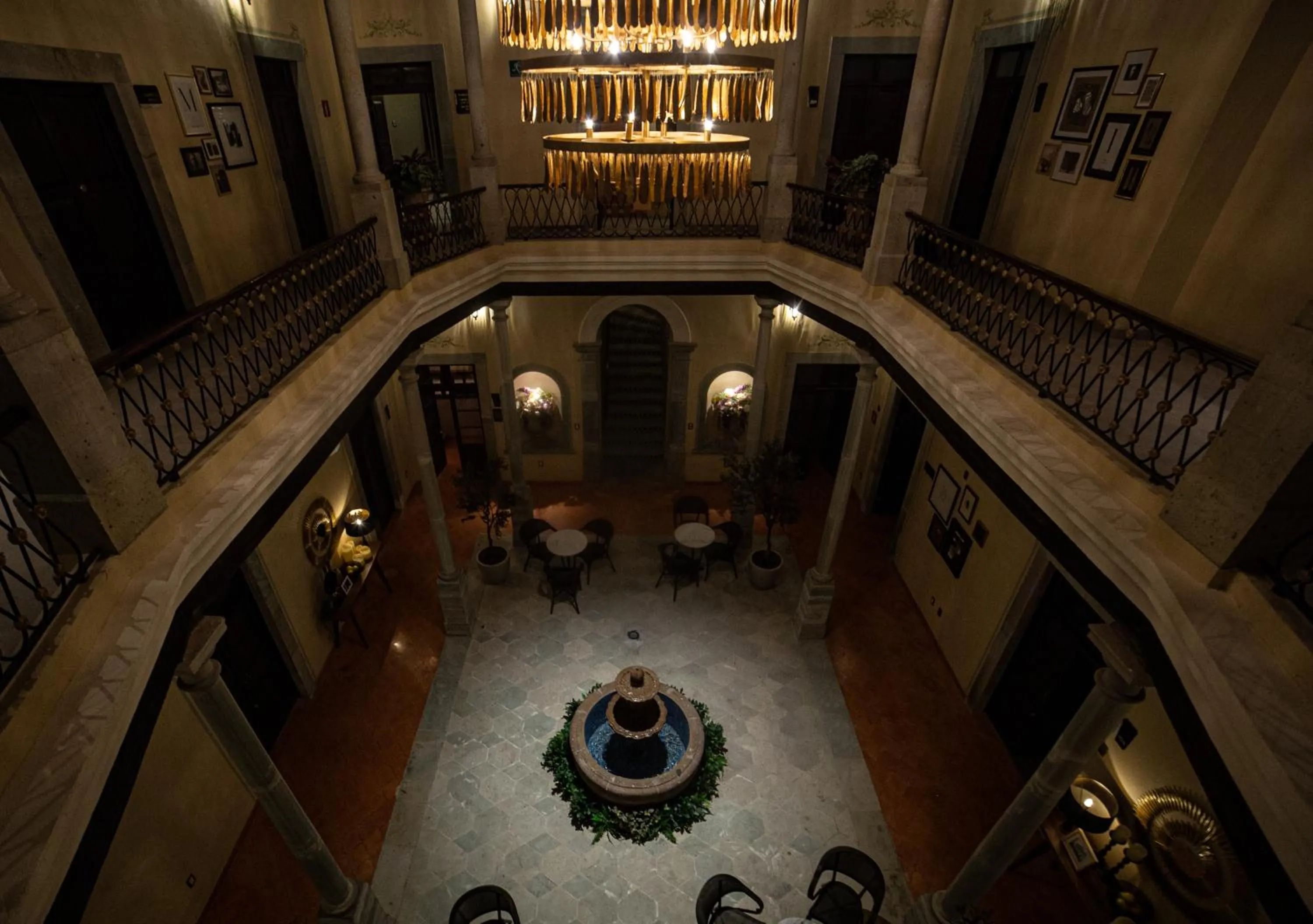 Seating area in Hotel Boutique Corazón Mexicano