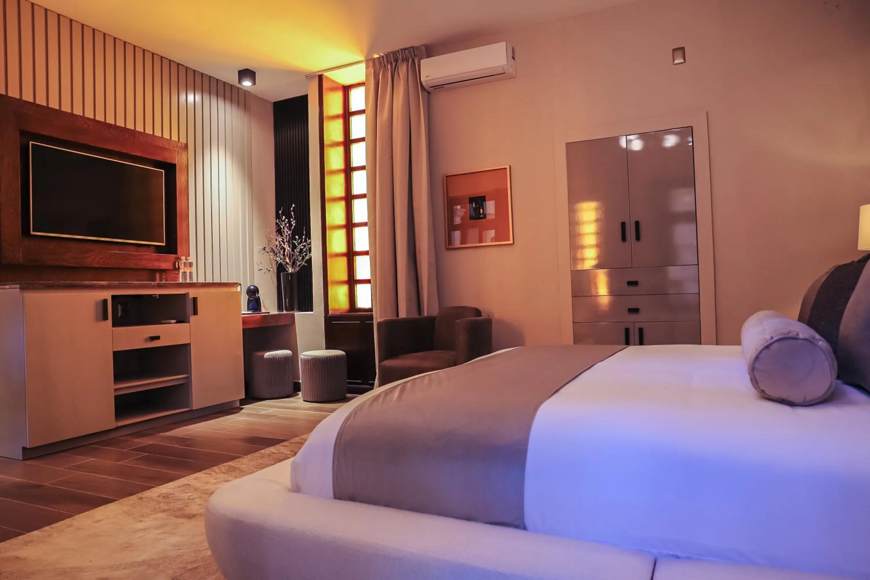 Bed in Hotel Boutique Corazón Mexicano