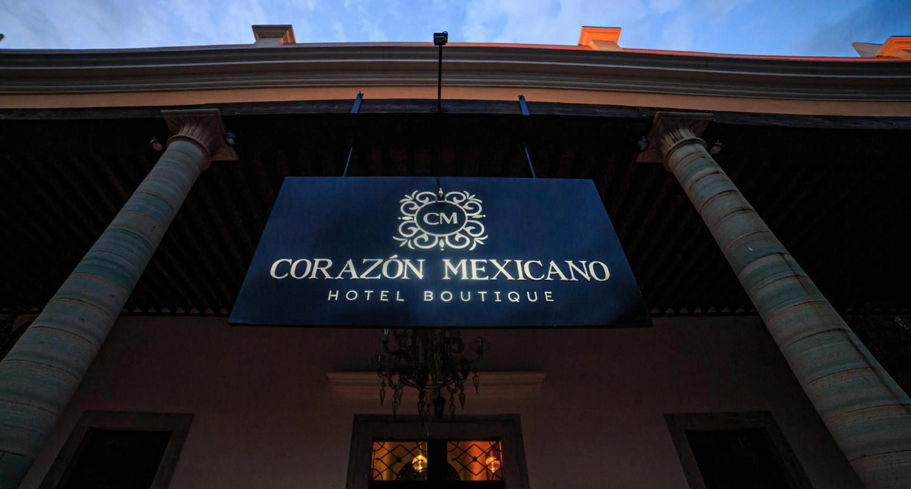 Facade/entrance in Hotel Boutique Corazón Mexicano
