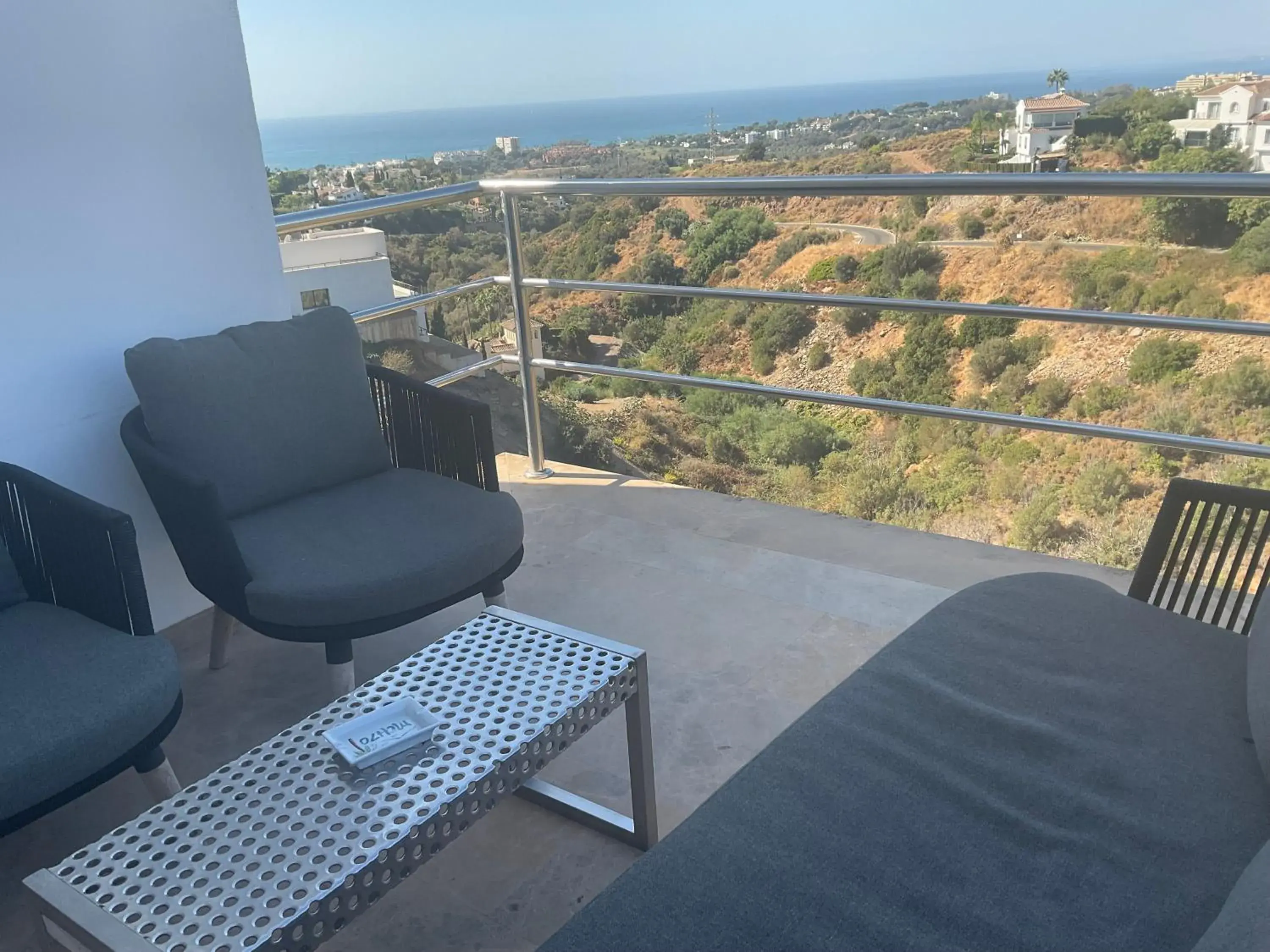 Deluxe Double Room with Balcony and Sea View in Marbella Boutique Art suites Deluxe Double Room with Balcony and Sea View in Marbella Boutique Art suites