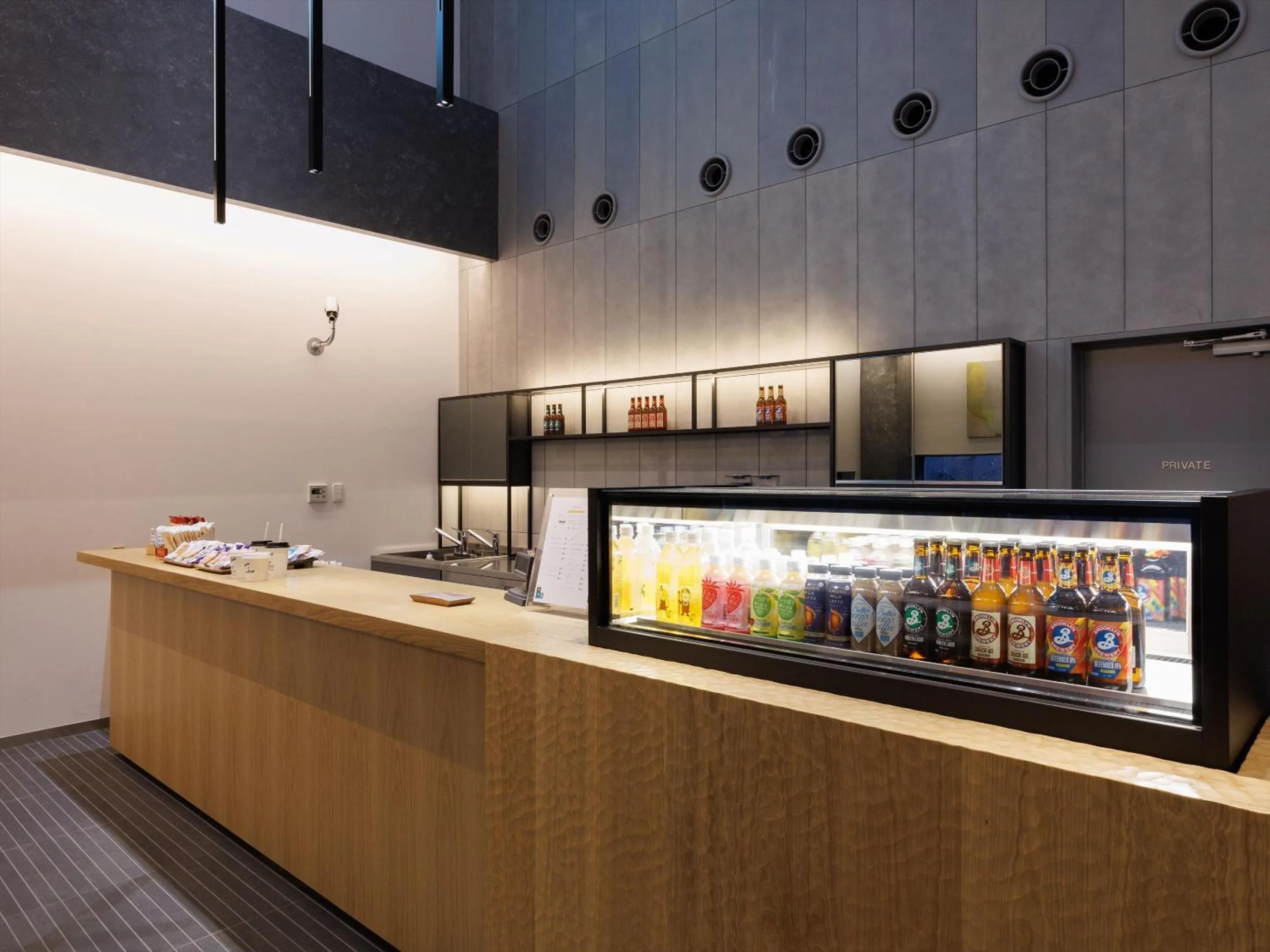 Lounge or bar in CROSS Life Hakata Yanagibashi