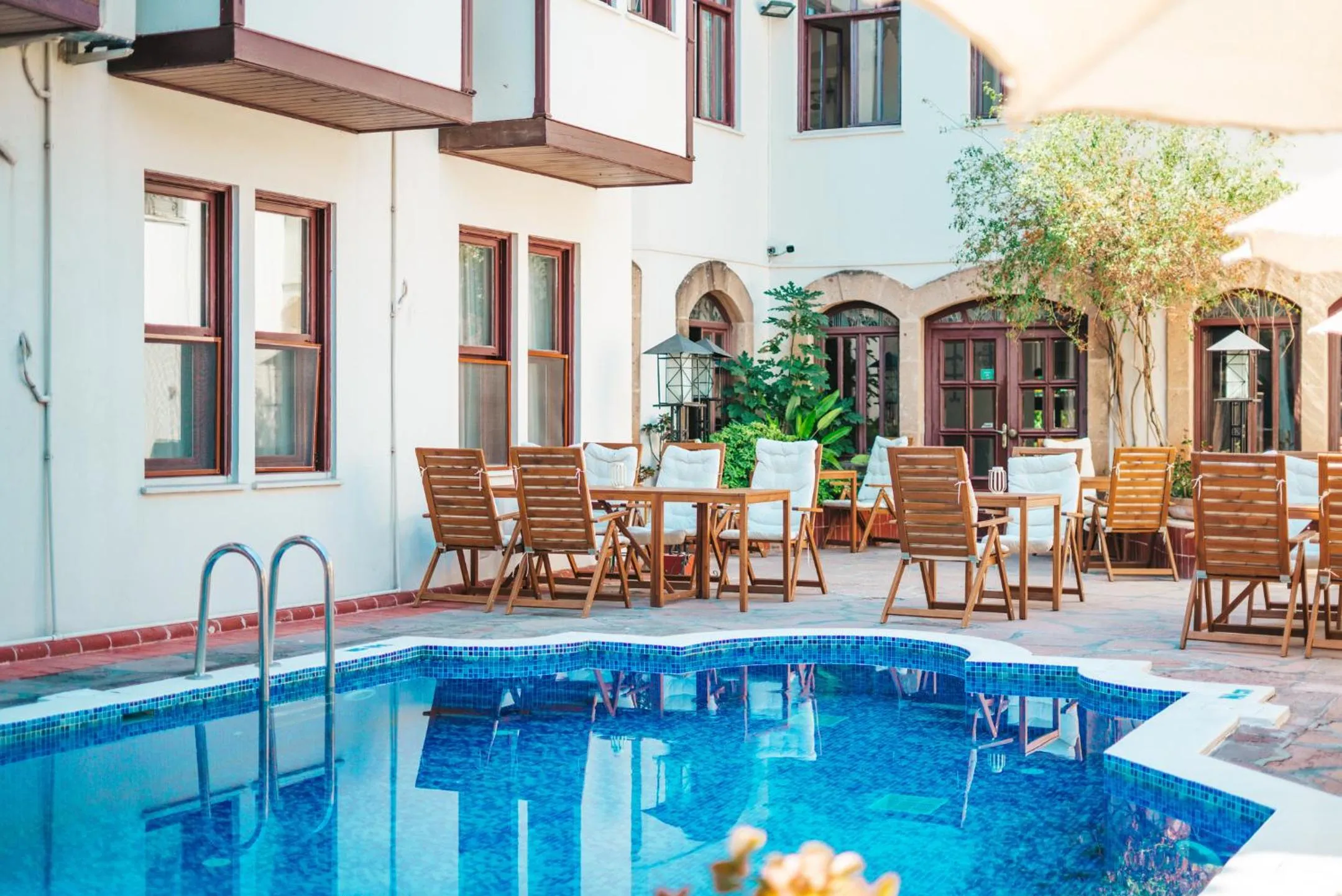 Swimming pool in Aspen Hotel Kaleiçi