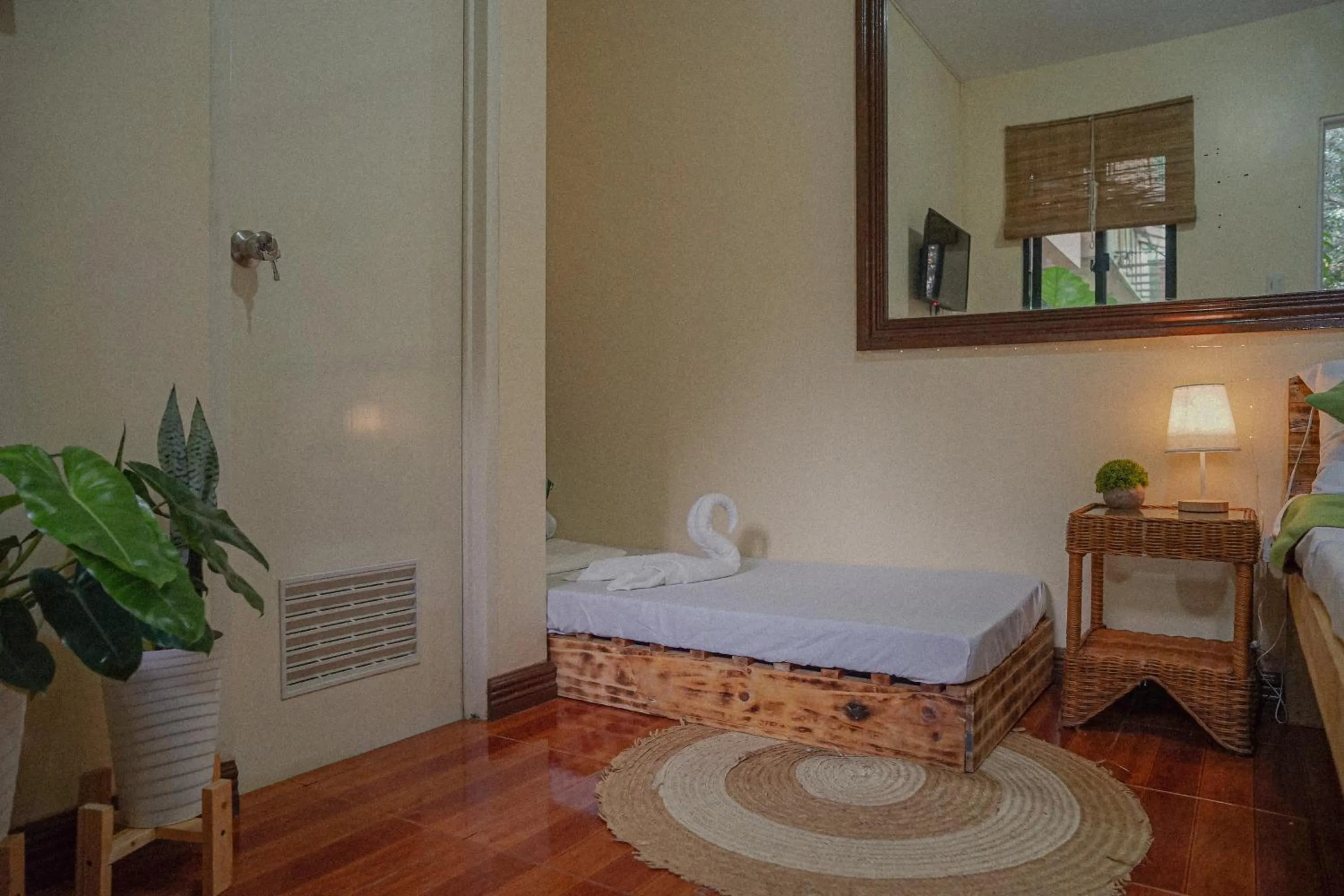 Bed in The Palms Resort & Bar