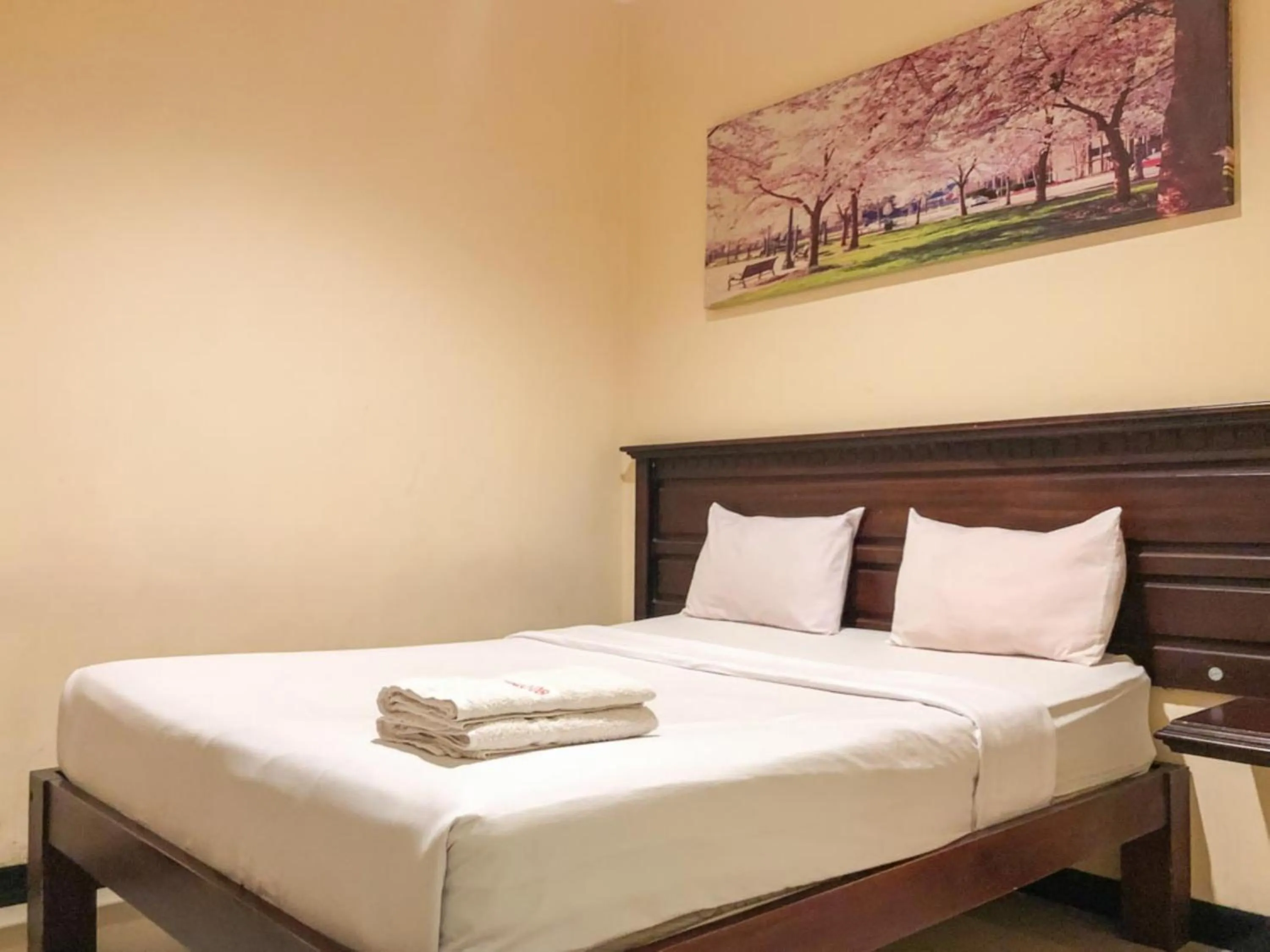 Bed in Hotel D'Mario Palopo