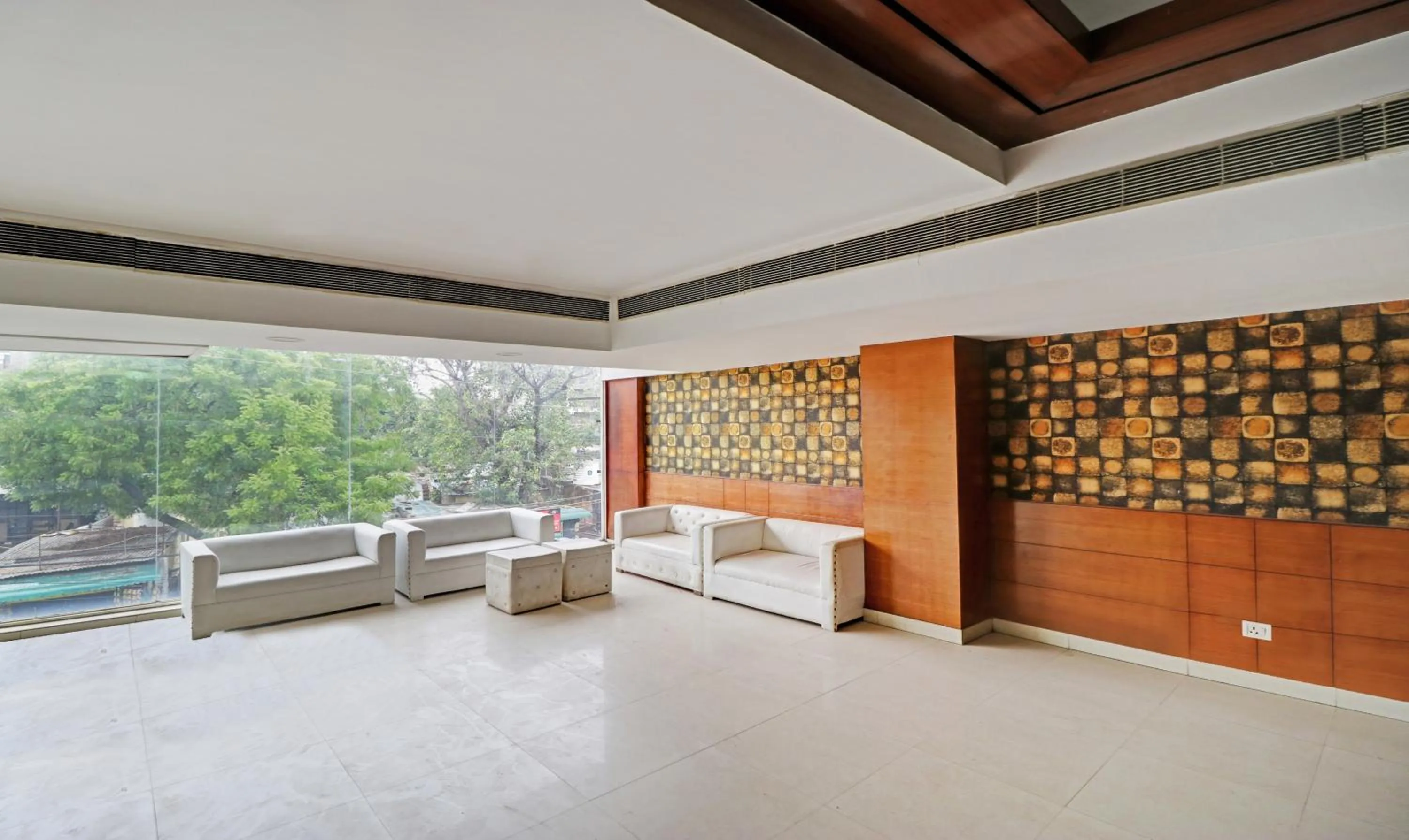 Seating area in Treebo Galaxy Rooms