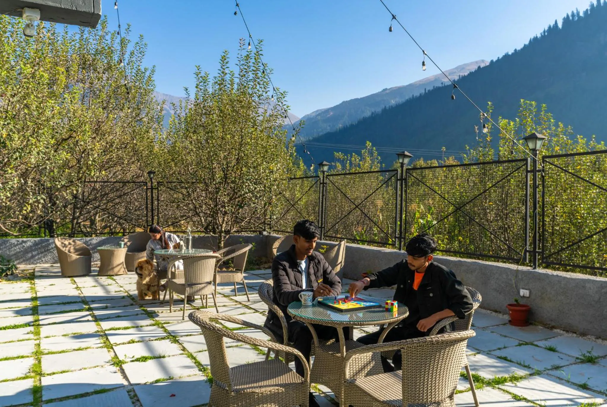 Restaurant/places to eat in The 14 Gables, A Boutique Stay, Manali - Pet Friendly Hotel - Crown Palace