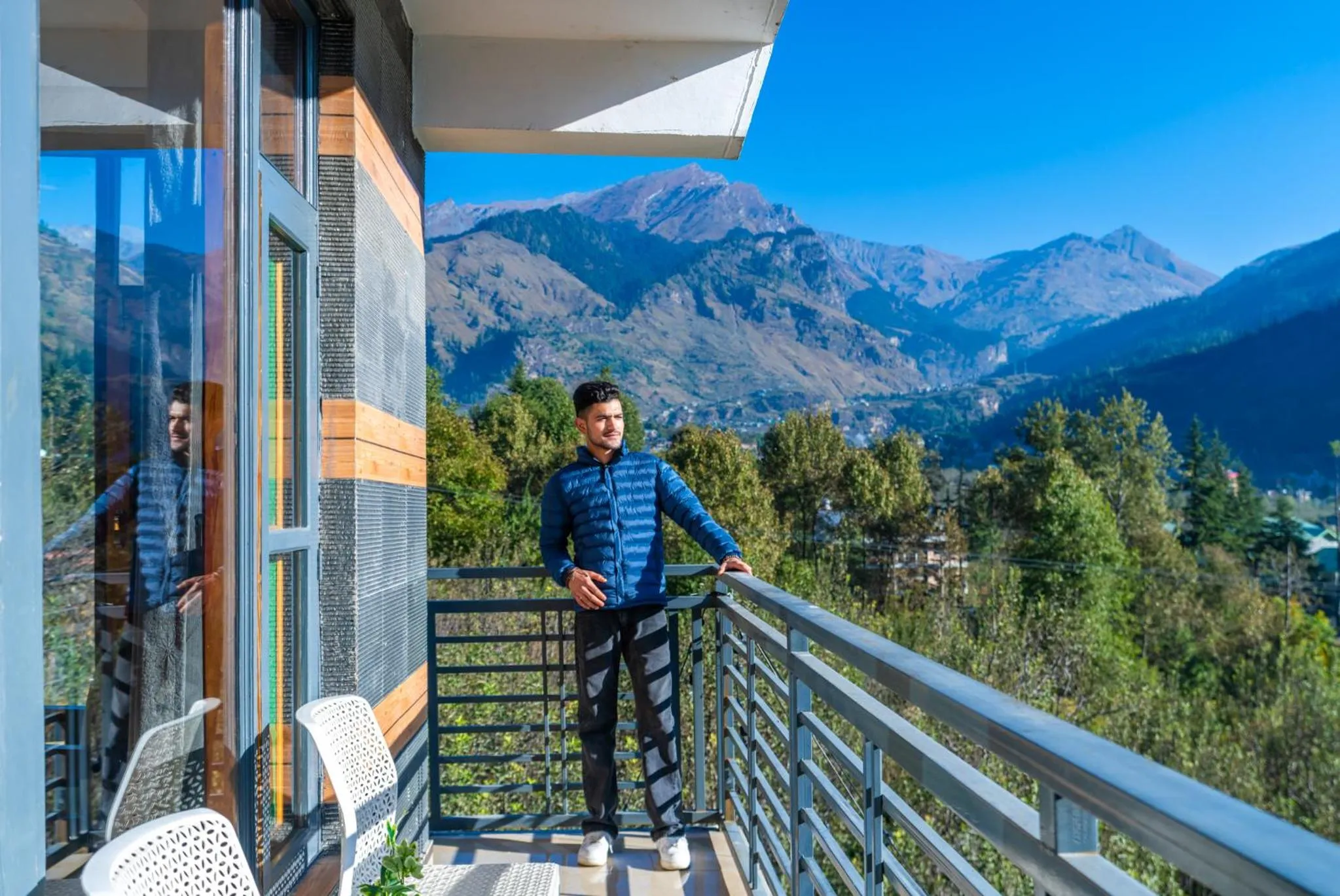 View (from property/room) in The 14 Gables, A Boutique Stay, Manali - Pet Friendly Hotel - Crown Palace
