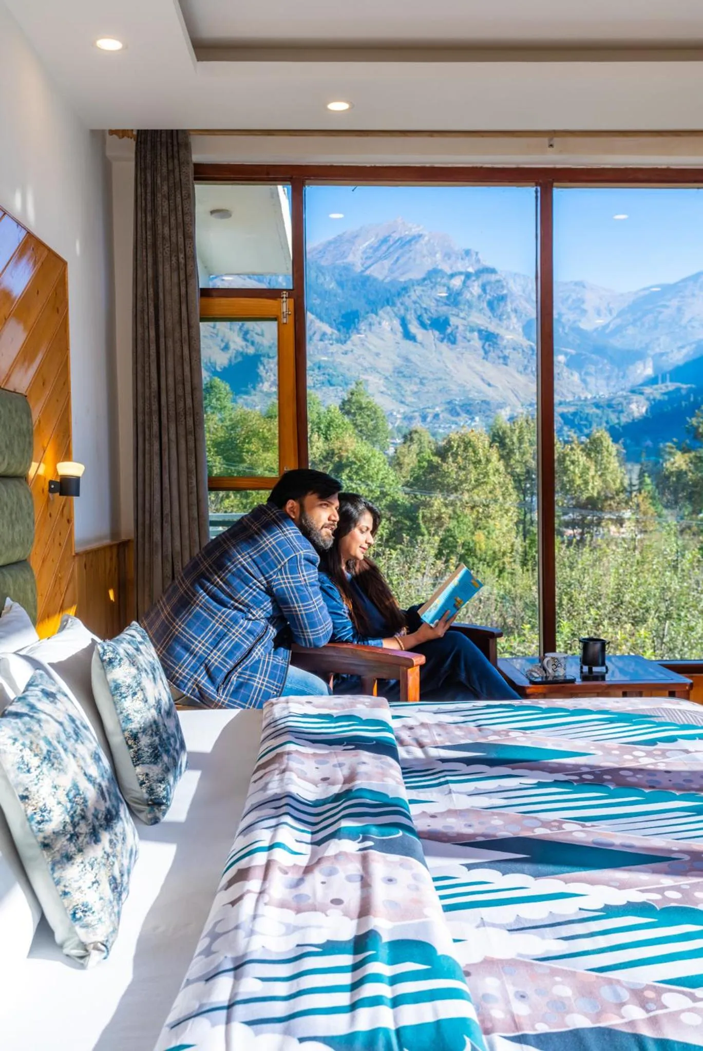 Bedroom, Bed in The 14 Gables, A Boutique Stay, Manali - Pet Friendly Hotel - Crown Palace
