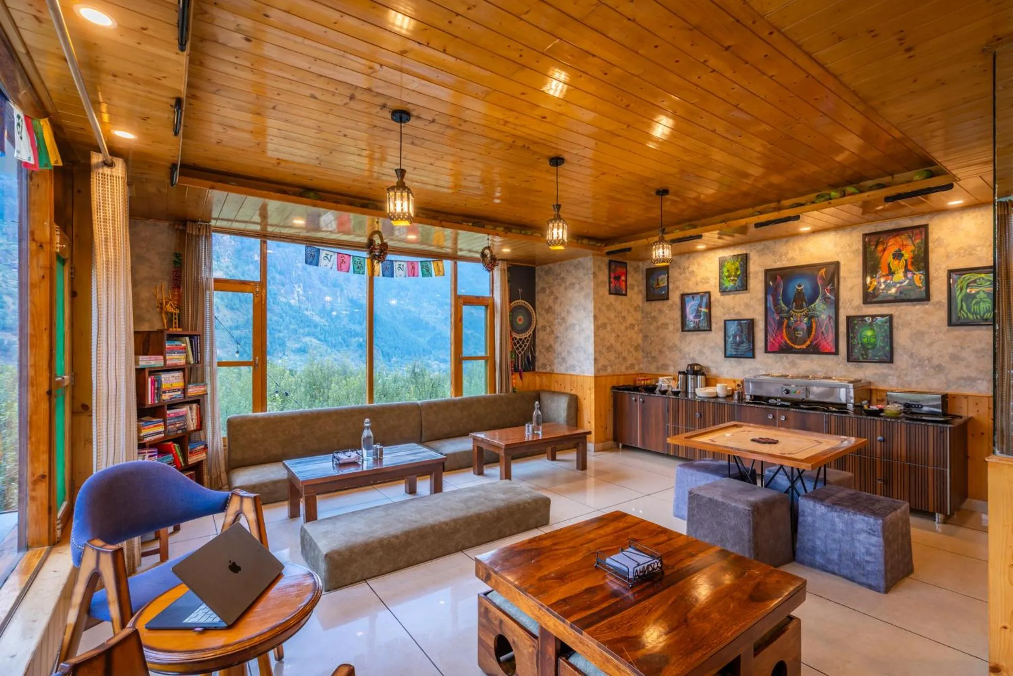 Game Room in The 14 Gables, A Boutique Stay, Manali - Pet Friendly Hotel - Crown Palace